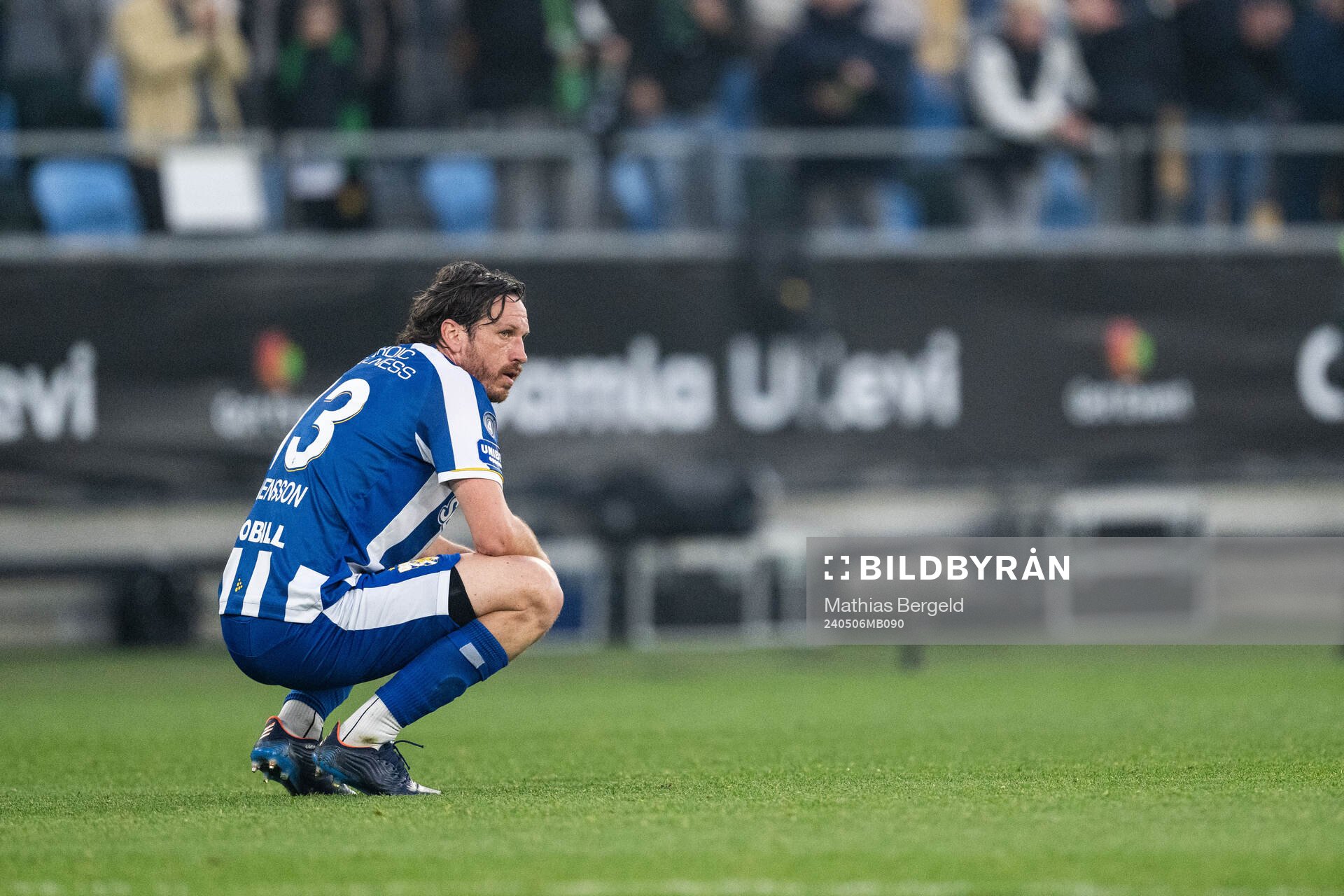 IFK Göteborgs Gustav Svensson deppar