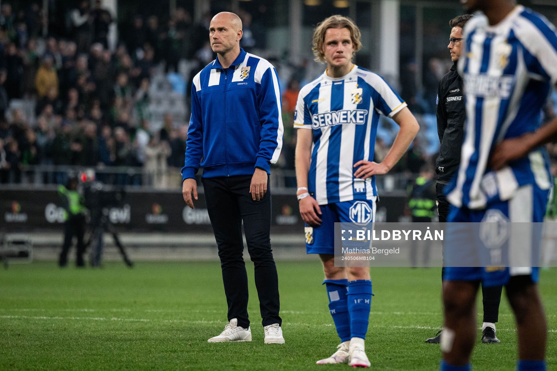 IFK Göteborgs tränare Jens Berthel Askou deppar