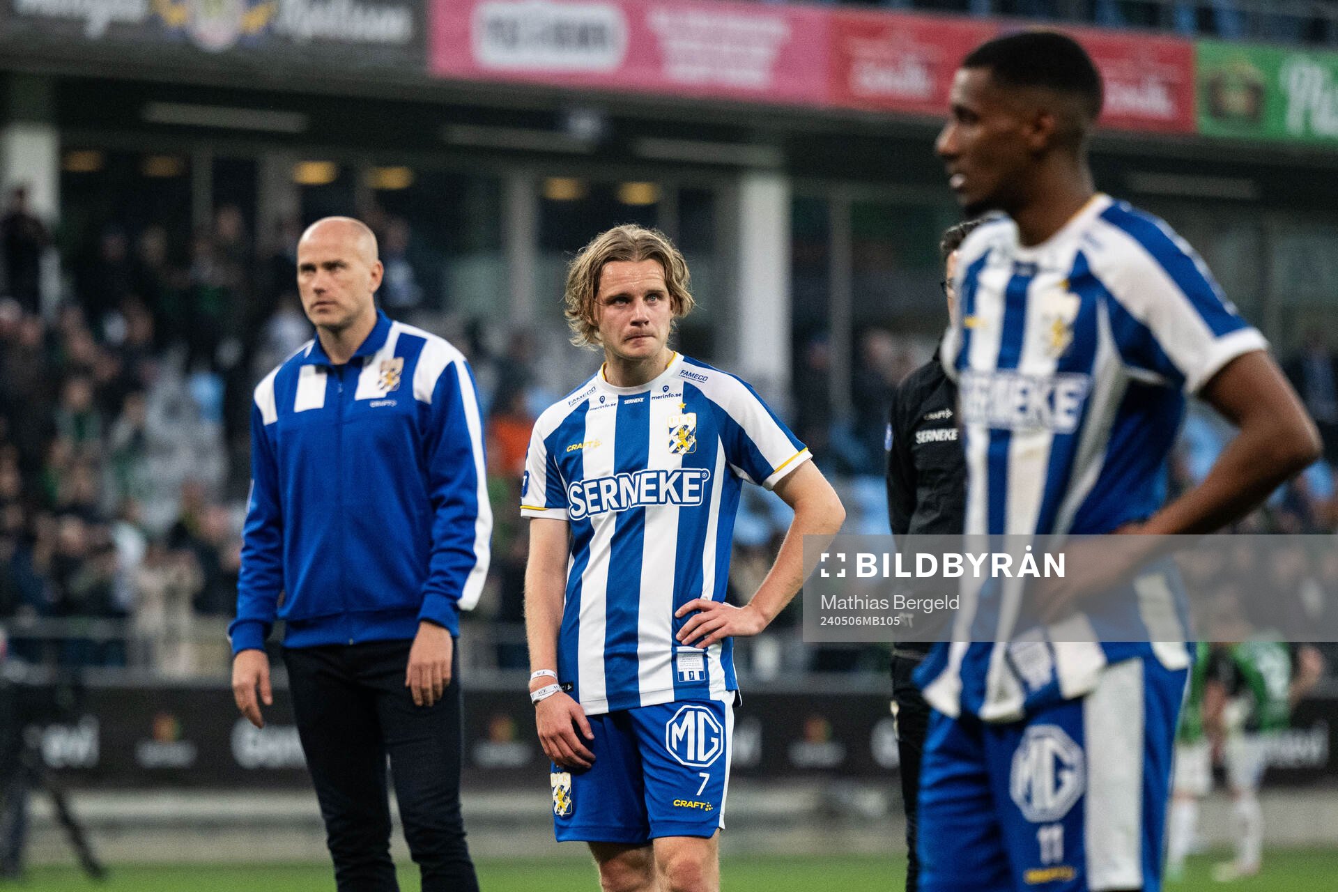 IFK Göteborgs Oscar Pettersson deppar