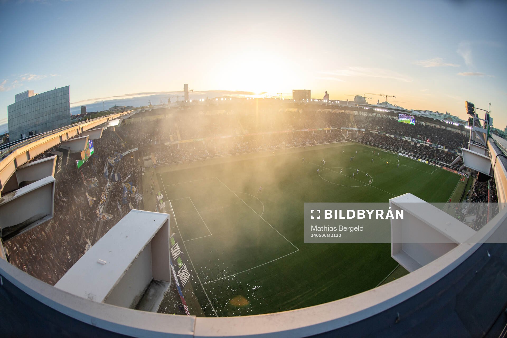 Gamla Ullevi när GAIS Alexander Ahl Holmström gör 2-0