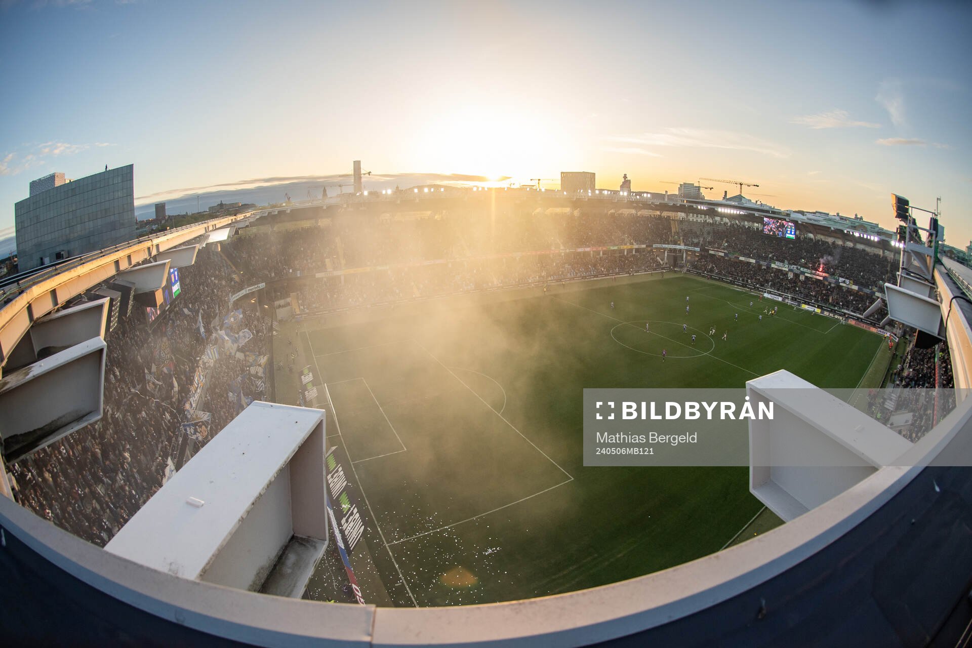 Gamla Ullevi när GAIS Alexander Ahl Holmström gör 2-0