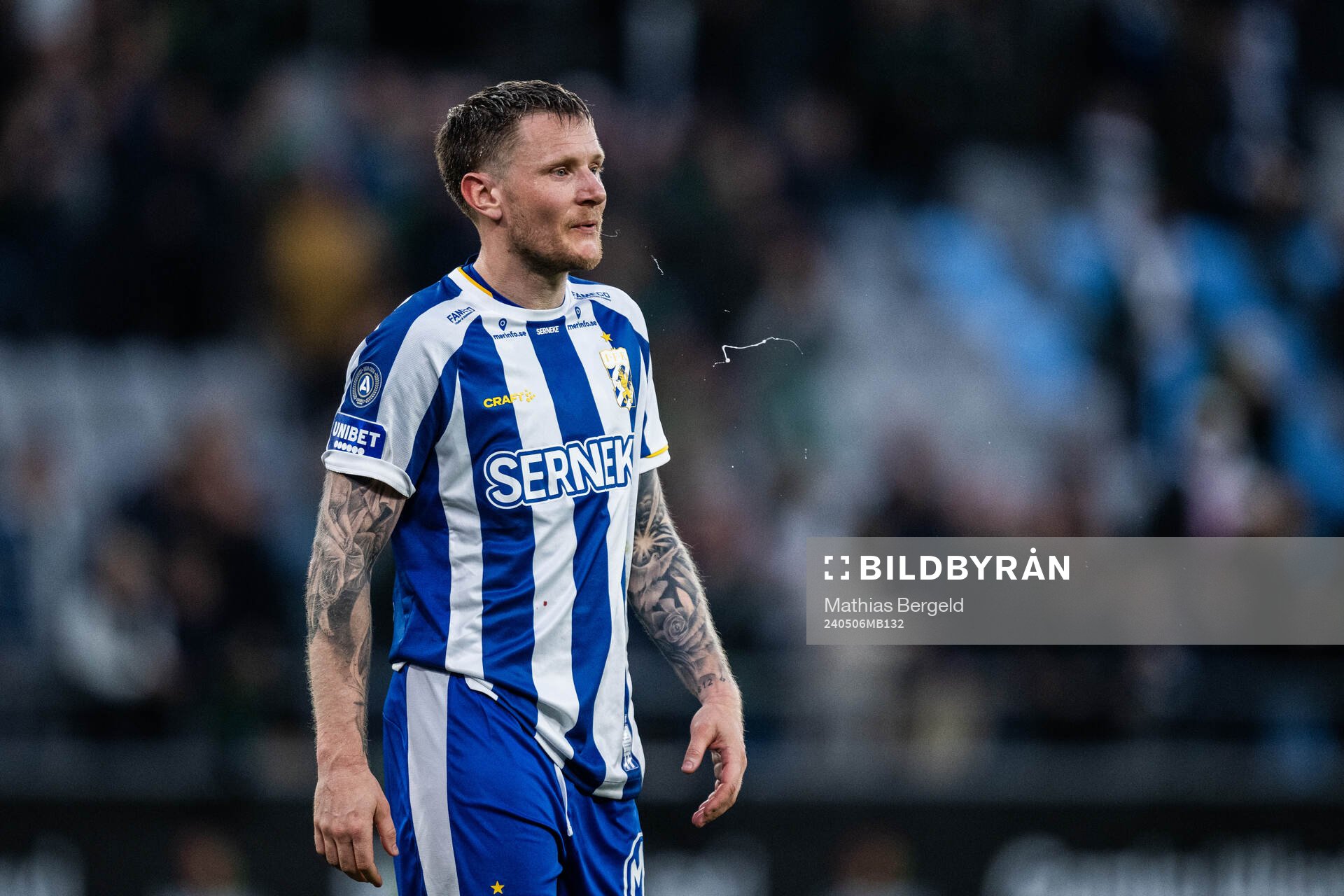 IFK Göteborgs Mattias Johansson deppar