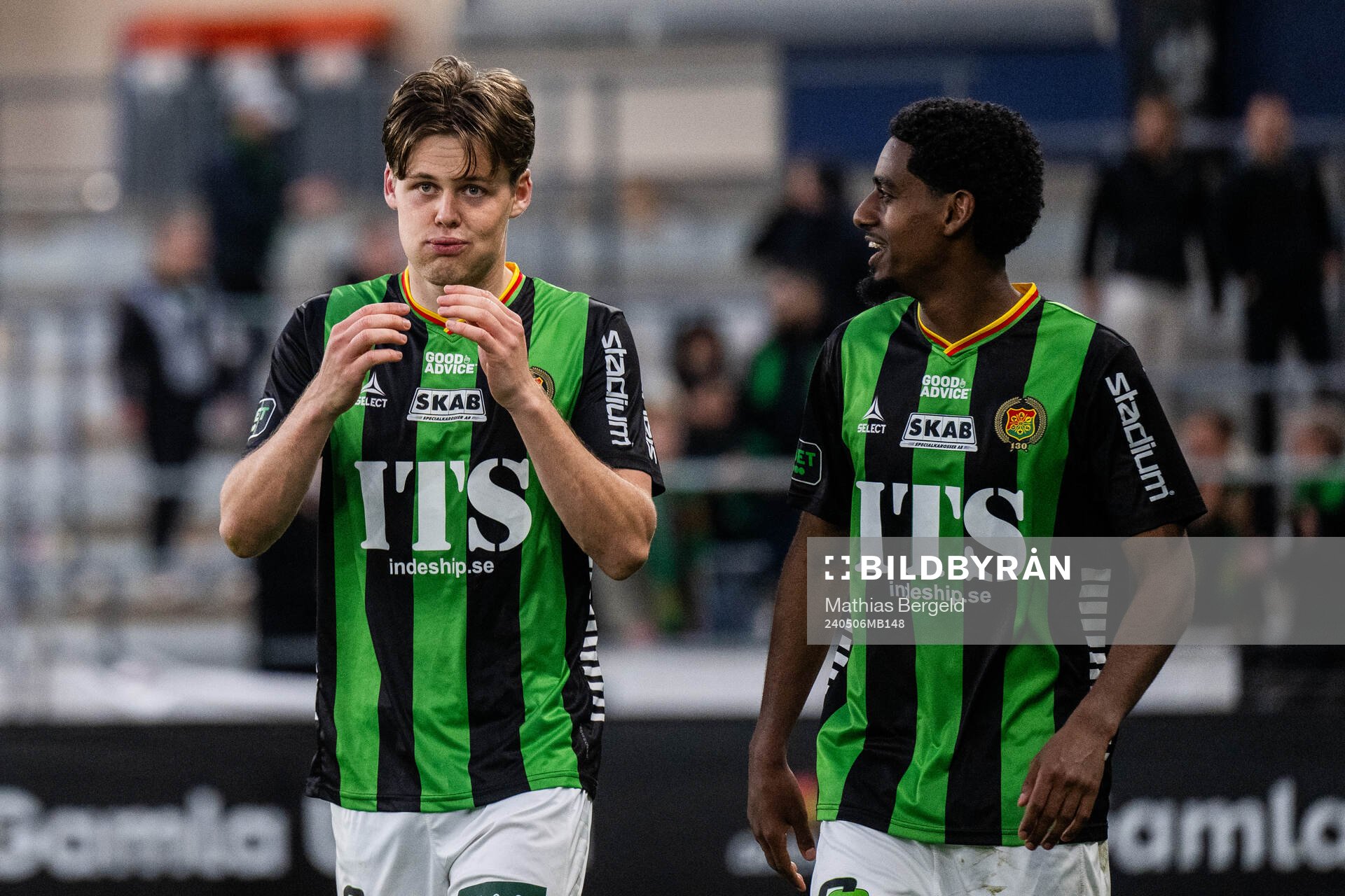 GAIS Axel Henriksson och Harun Ibrahim