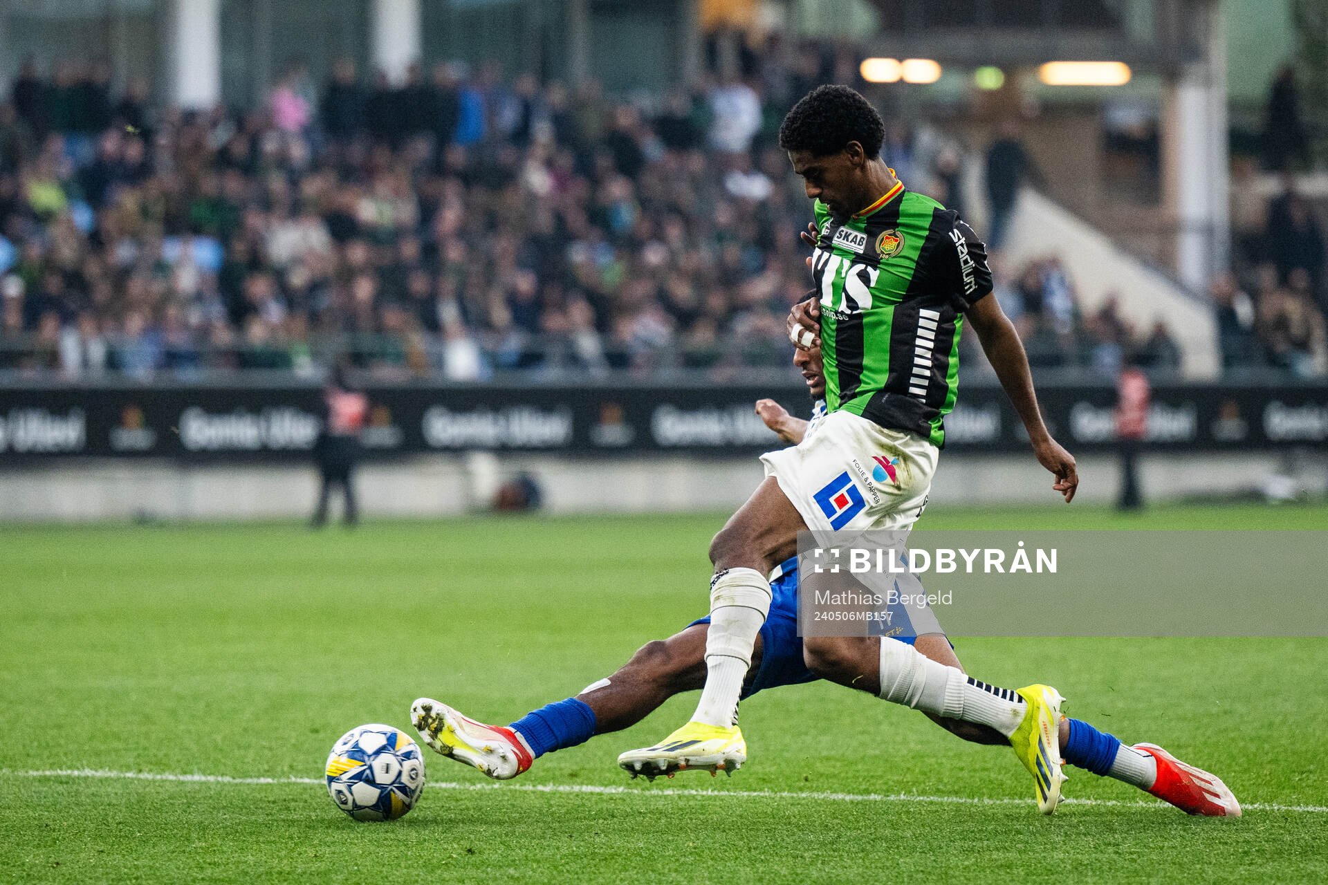 IFK Göteborgs Paulos Abraham och GAIS Harun Ibrahim