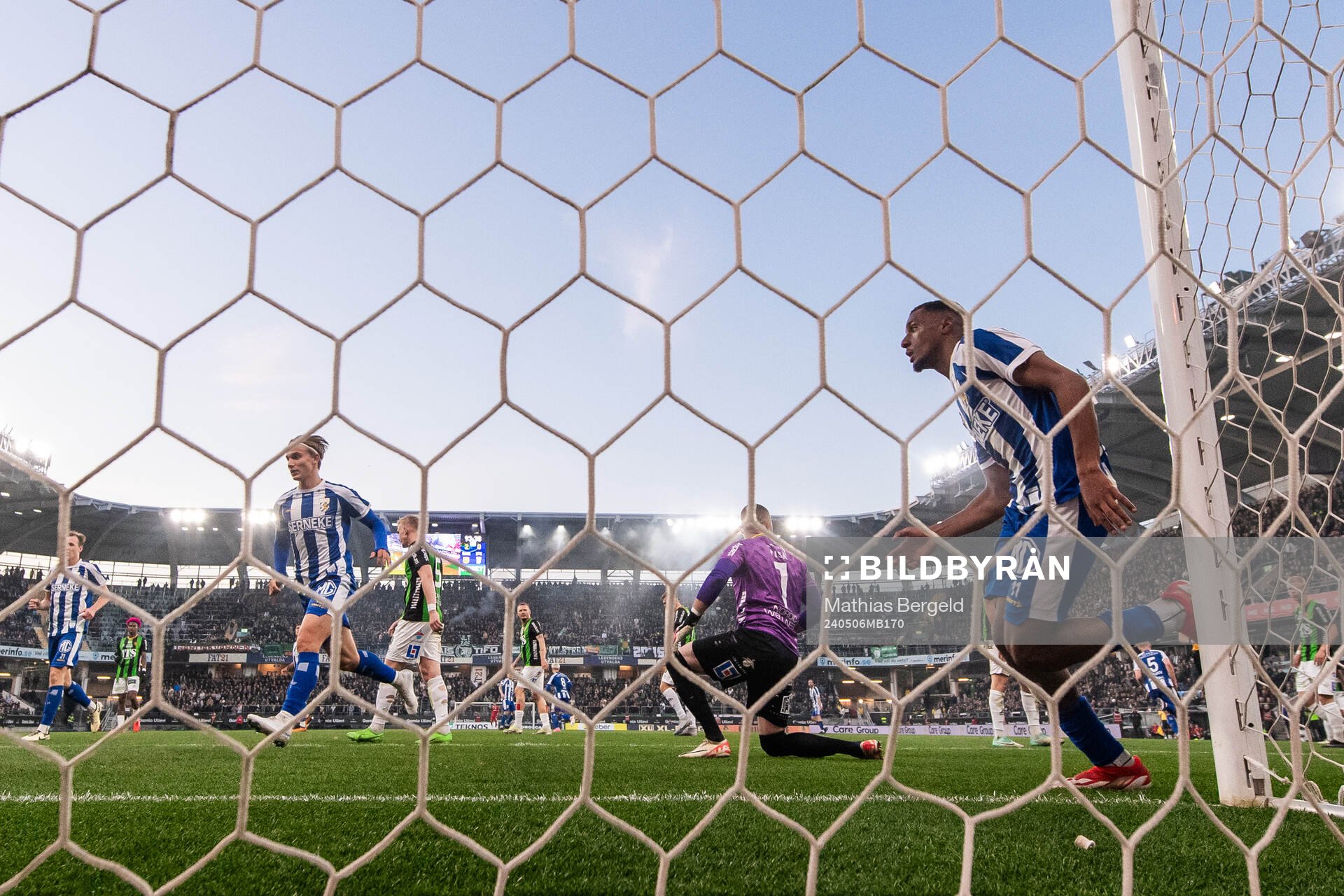 IFK Göteborgs Paulos Abraham jublar