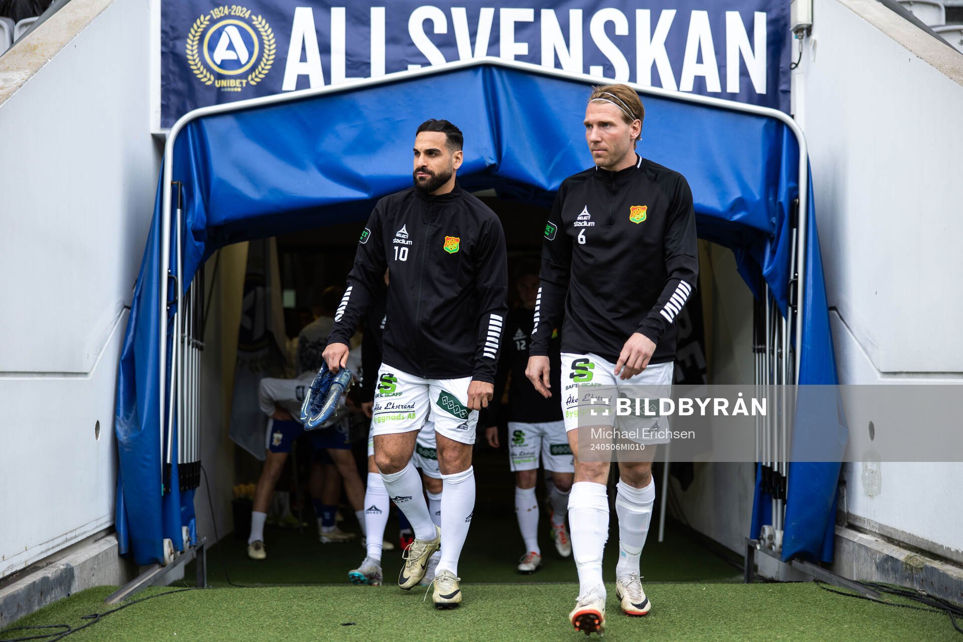 GAISs Mervan Celik och August Wängberg