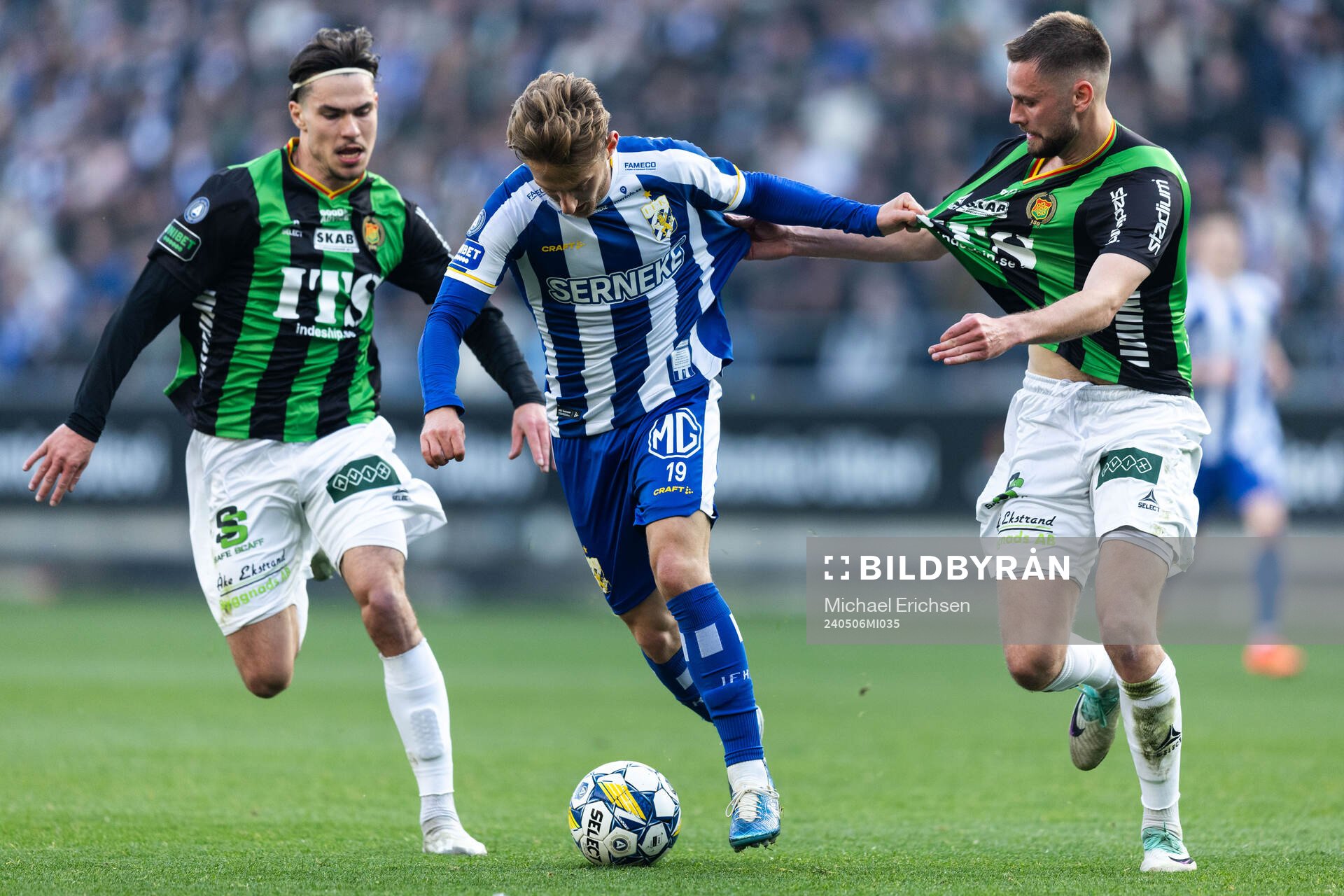 IFK Göteborgs Arbnor Mucolli mot GAIS William Milovanovic