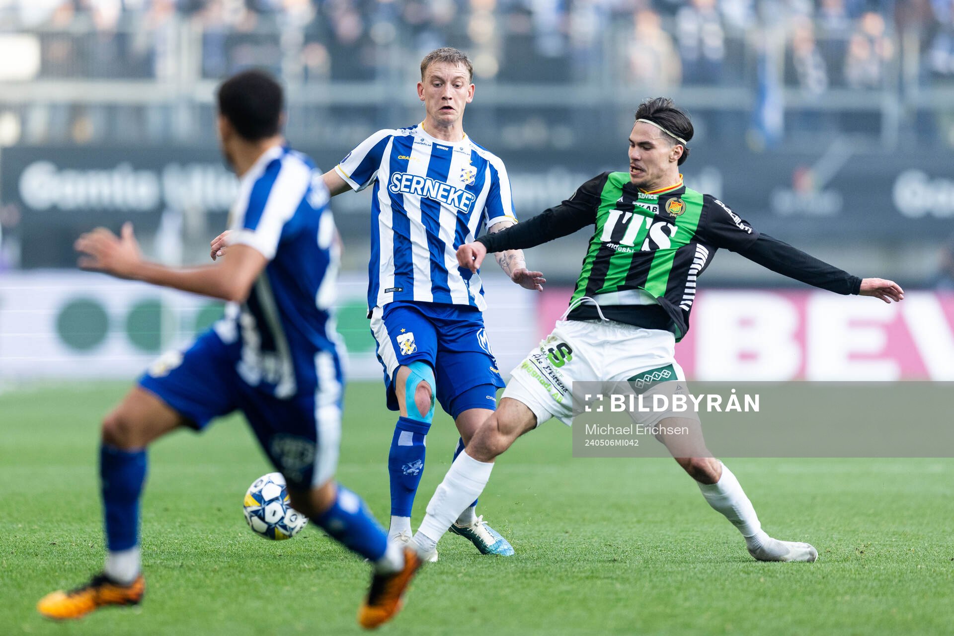 IFK Göteborgs Sebastian Hausner och GAIS William