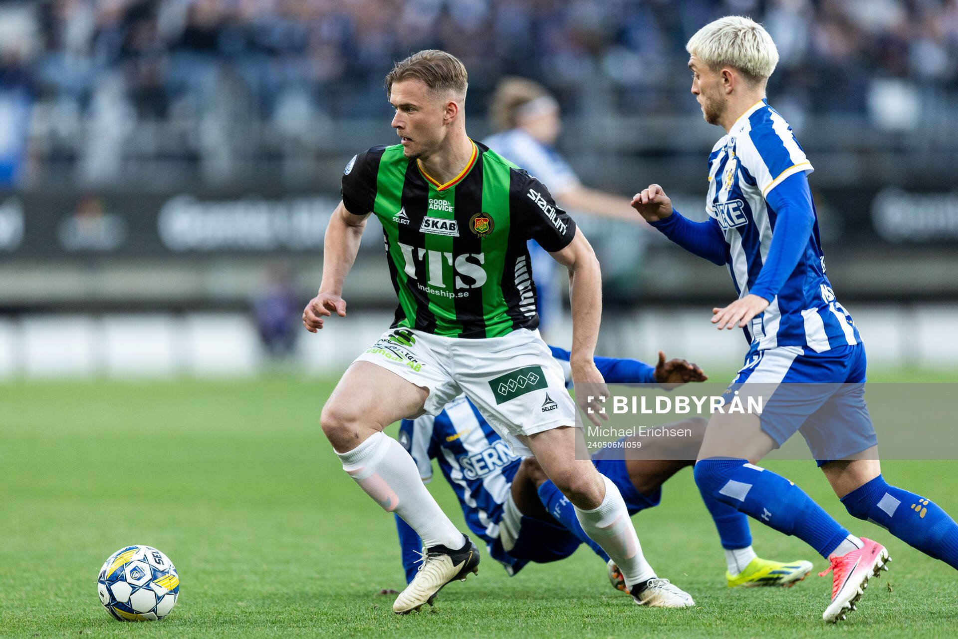GAIS Alexander Ahl Holmström mot IFK Göteborgs Malick