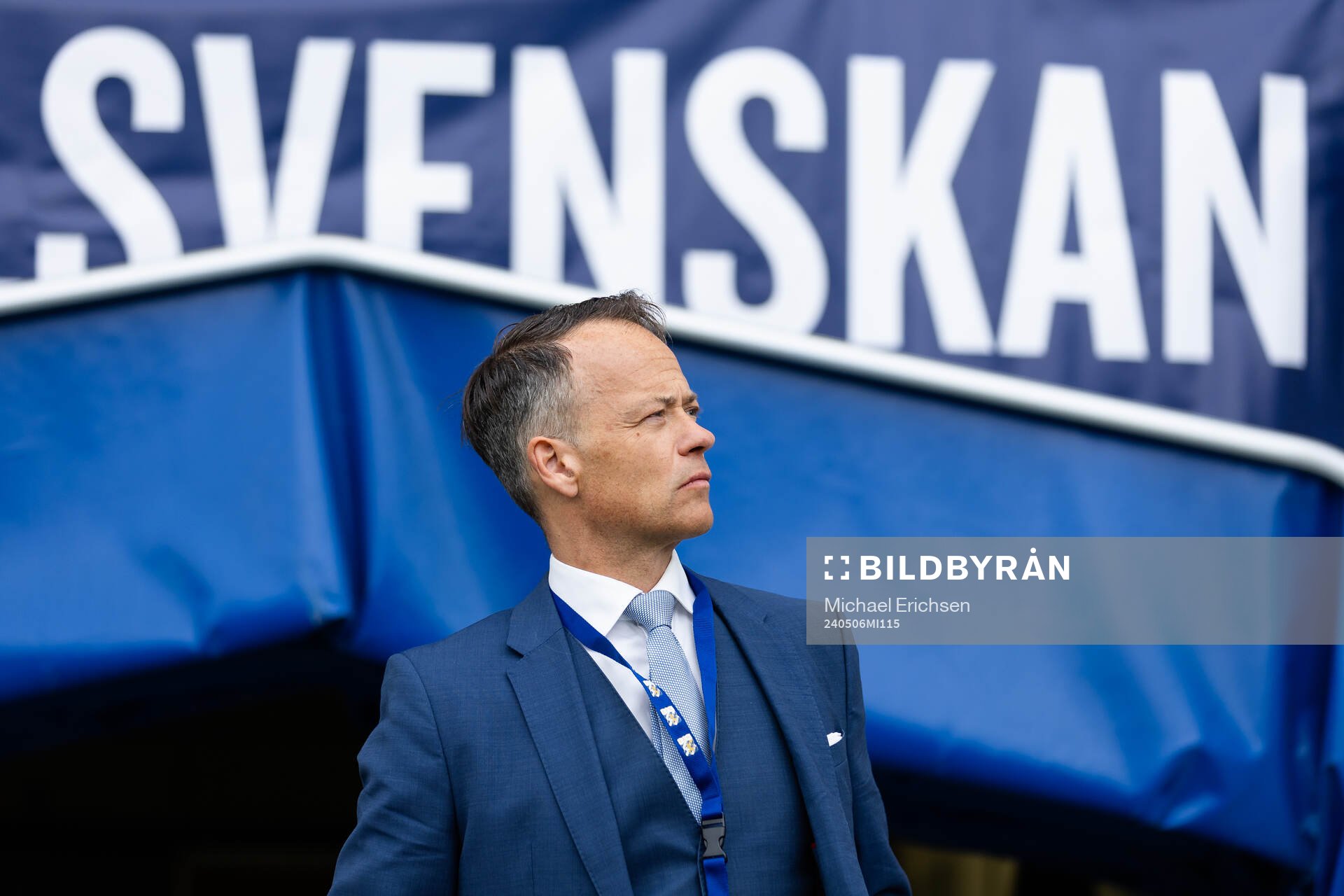 IFK Göteborgs ordförande Rickard Berkling innan
