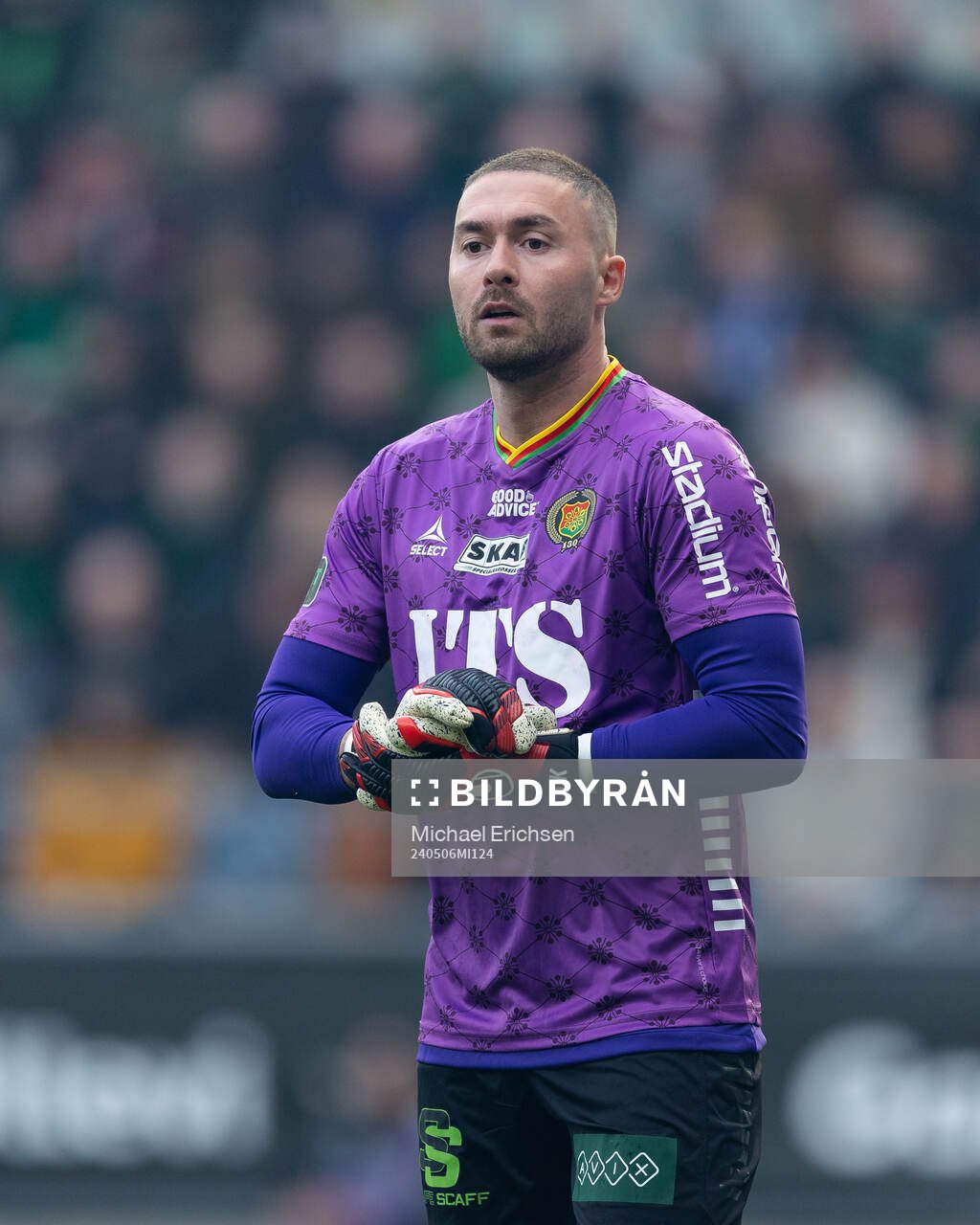 GAIS målvakt Mergim Krasniqi
