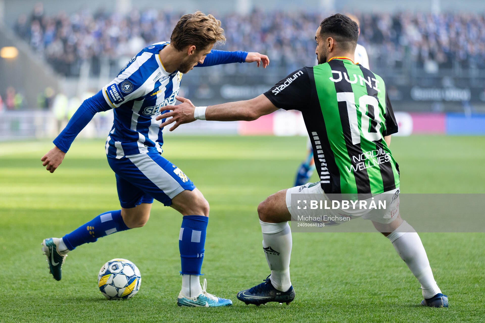 IFK Göteborgs Arbnor Mucolli och GAIS Mervan Celik