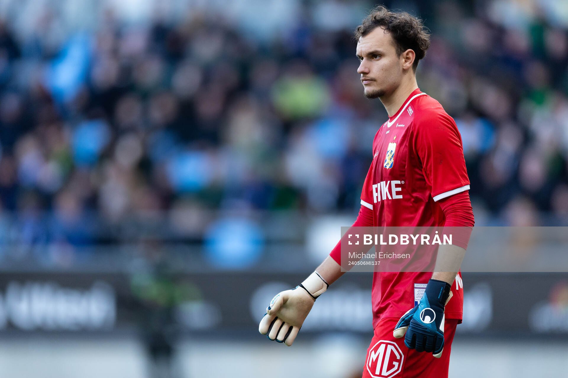 IFK Göteborgs målvakt Elis Bishesari
