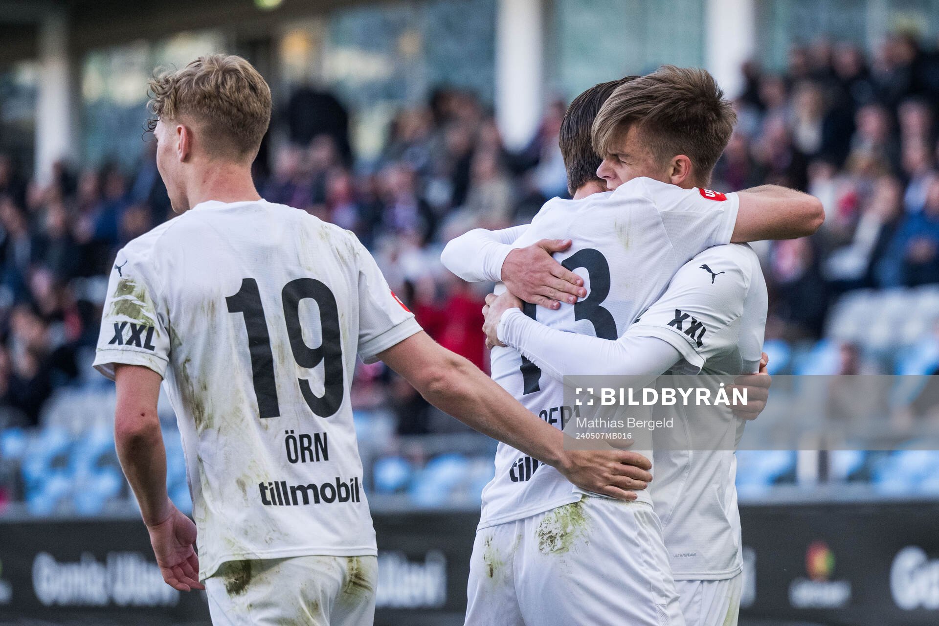 Helsingborgs Benjamin Örn, Wilhelm Loeper och Adrian