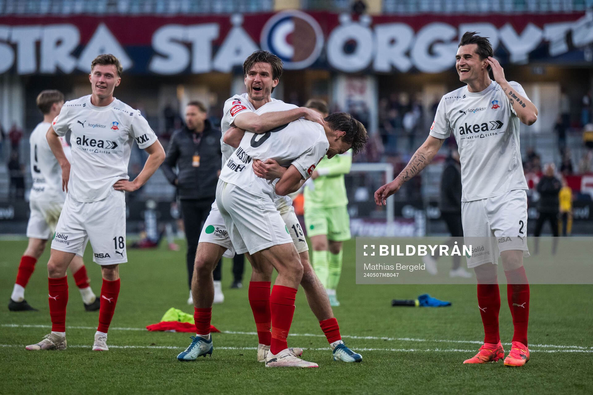 Helsingborgs Wilhelm Loeper och Jon Birkfeldt