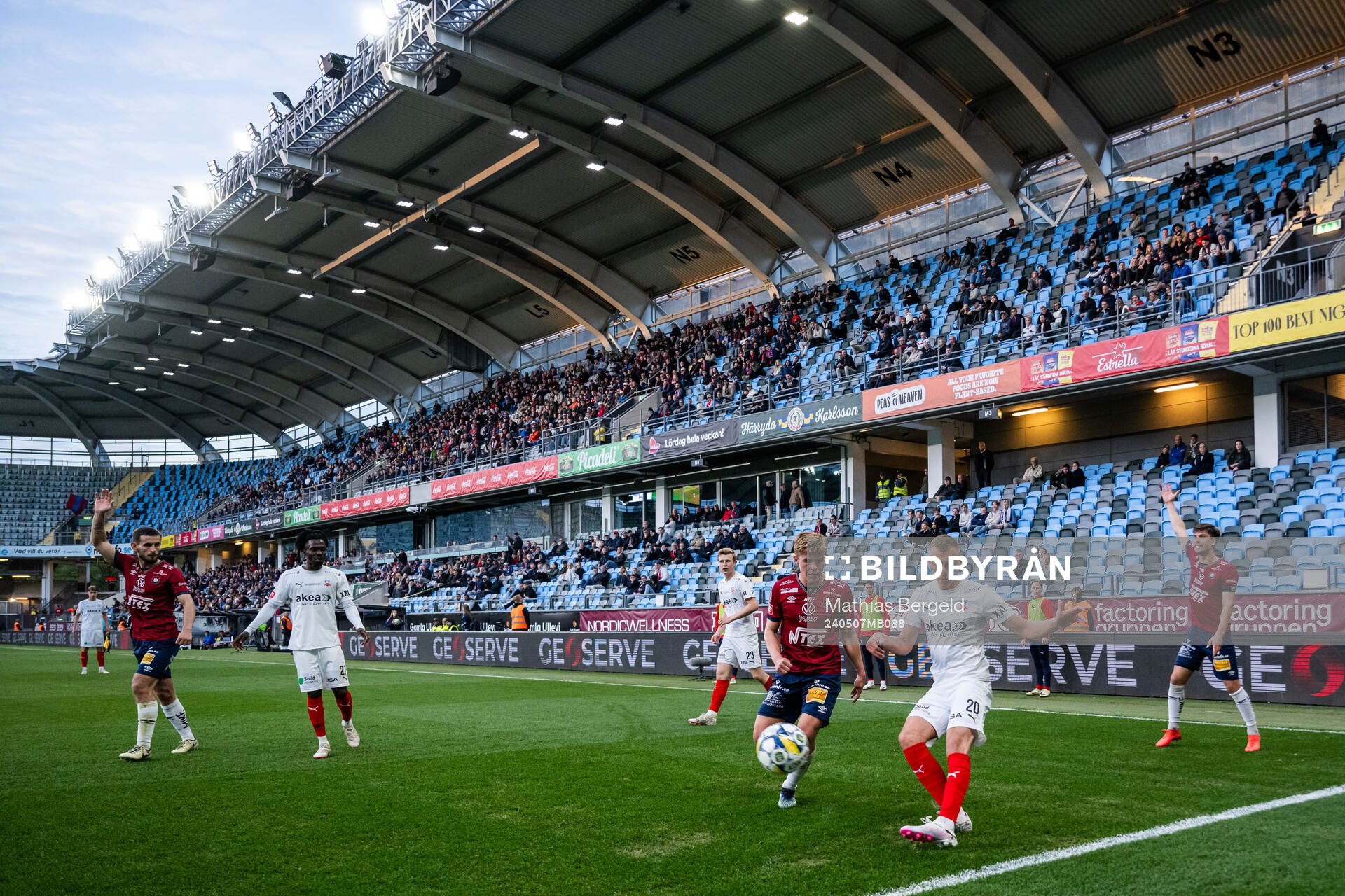 Örgrytes Isak Dahlqvist och Helsingborgs Dennis Olsson