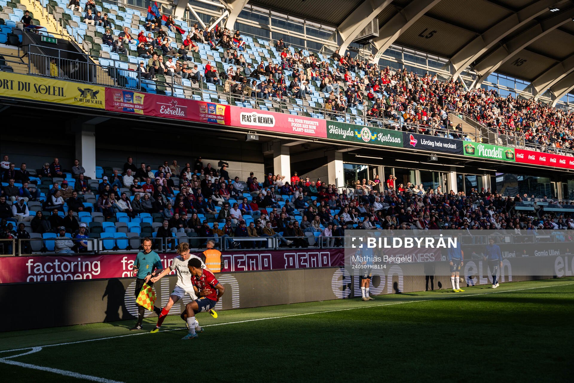 Helsingborgs Benjamin Örn och Örgrytes Aydarus Abukar