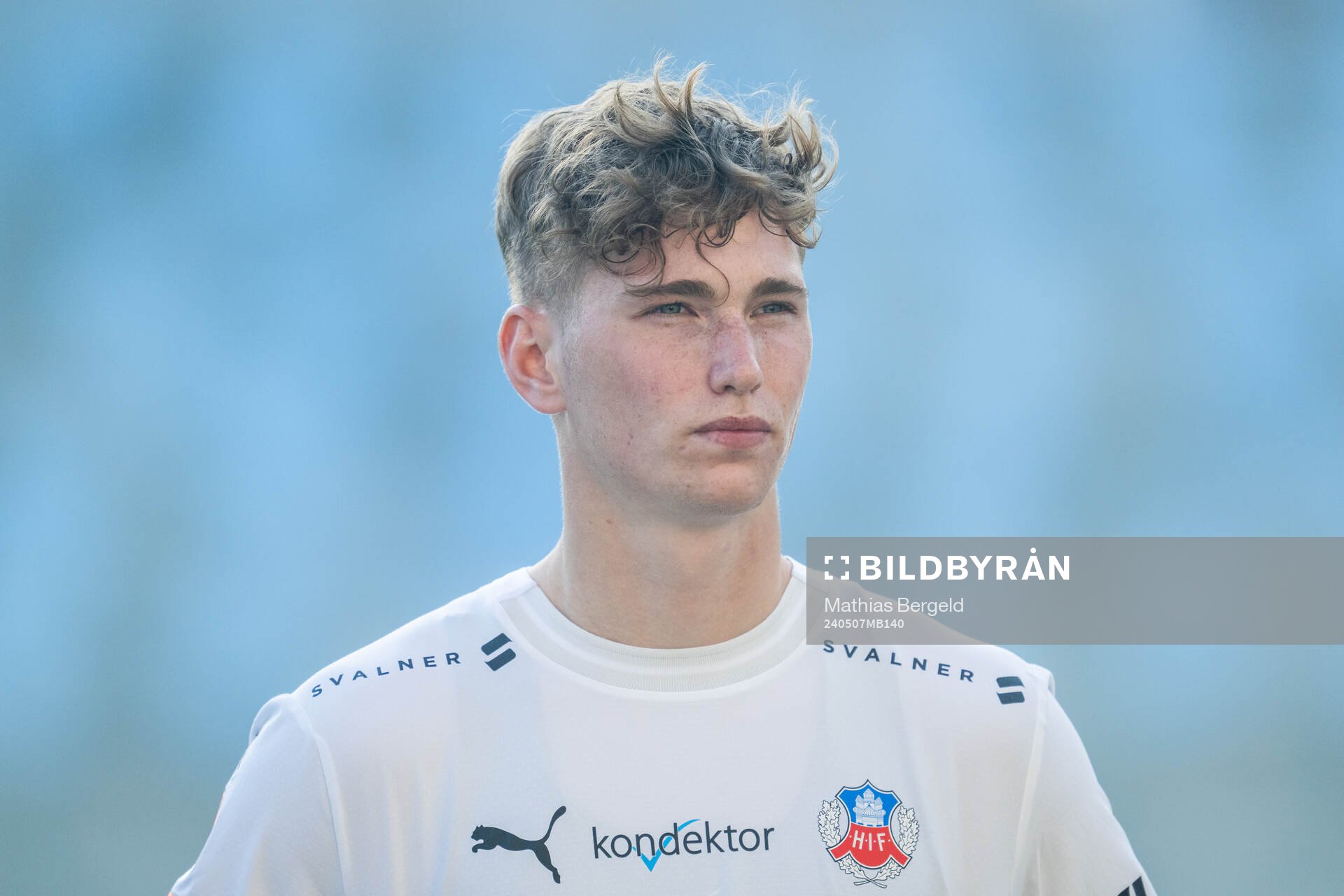 Helsingborgs Benjamin Örn vid line-up
