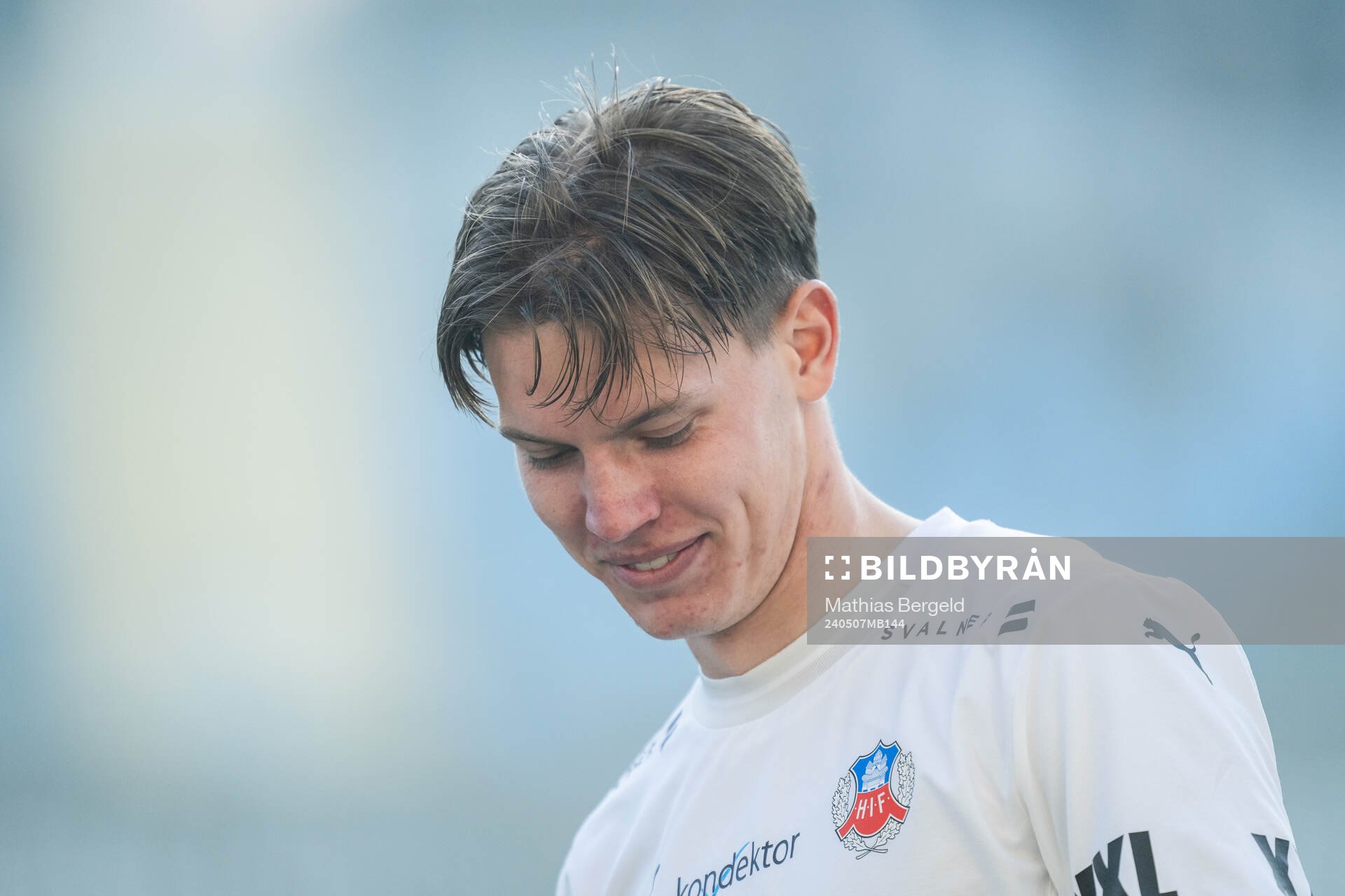 Helsingborgs Taylor Silverholt vid line-up