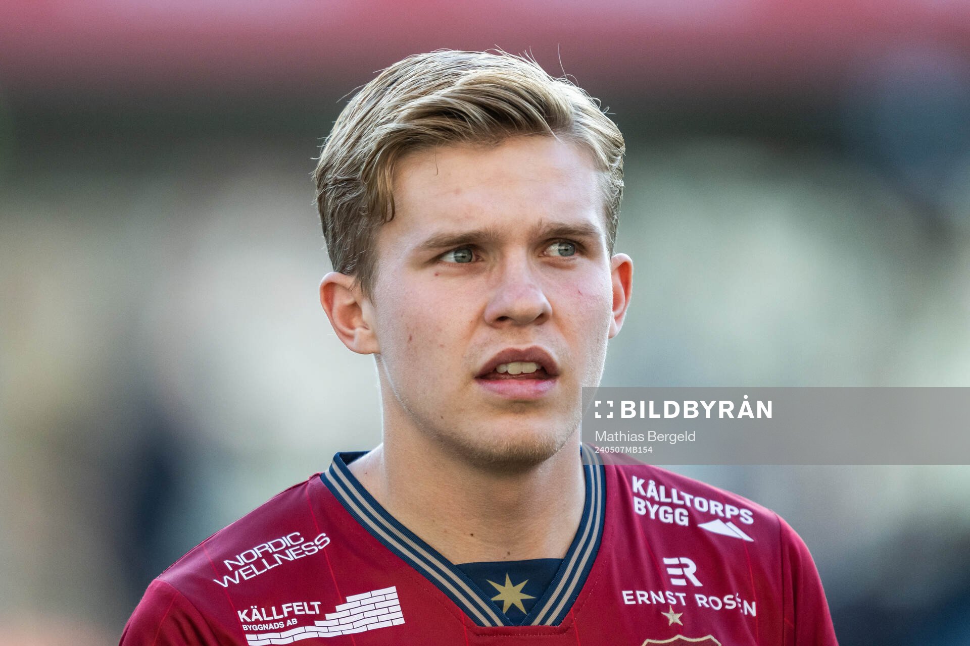 Örgrytes Isak Dahlqvist vid line-up