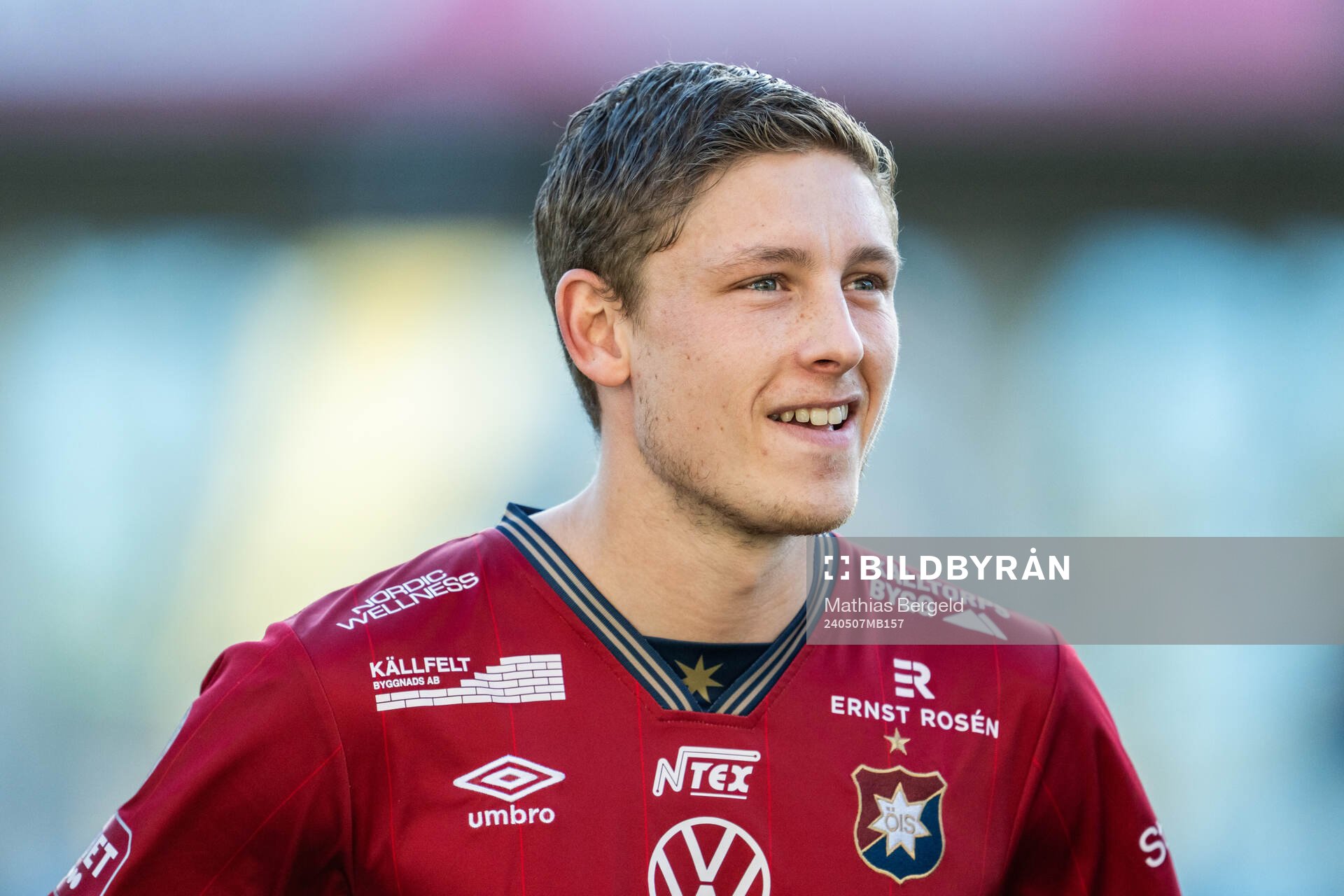 Örgrytes Anton Andreasson vid line-up