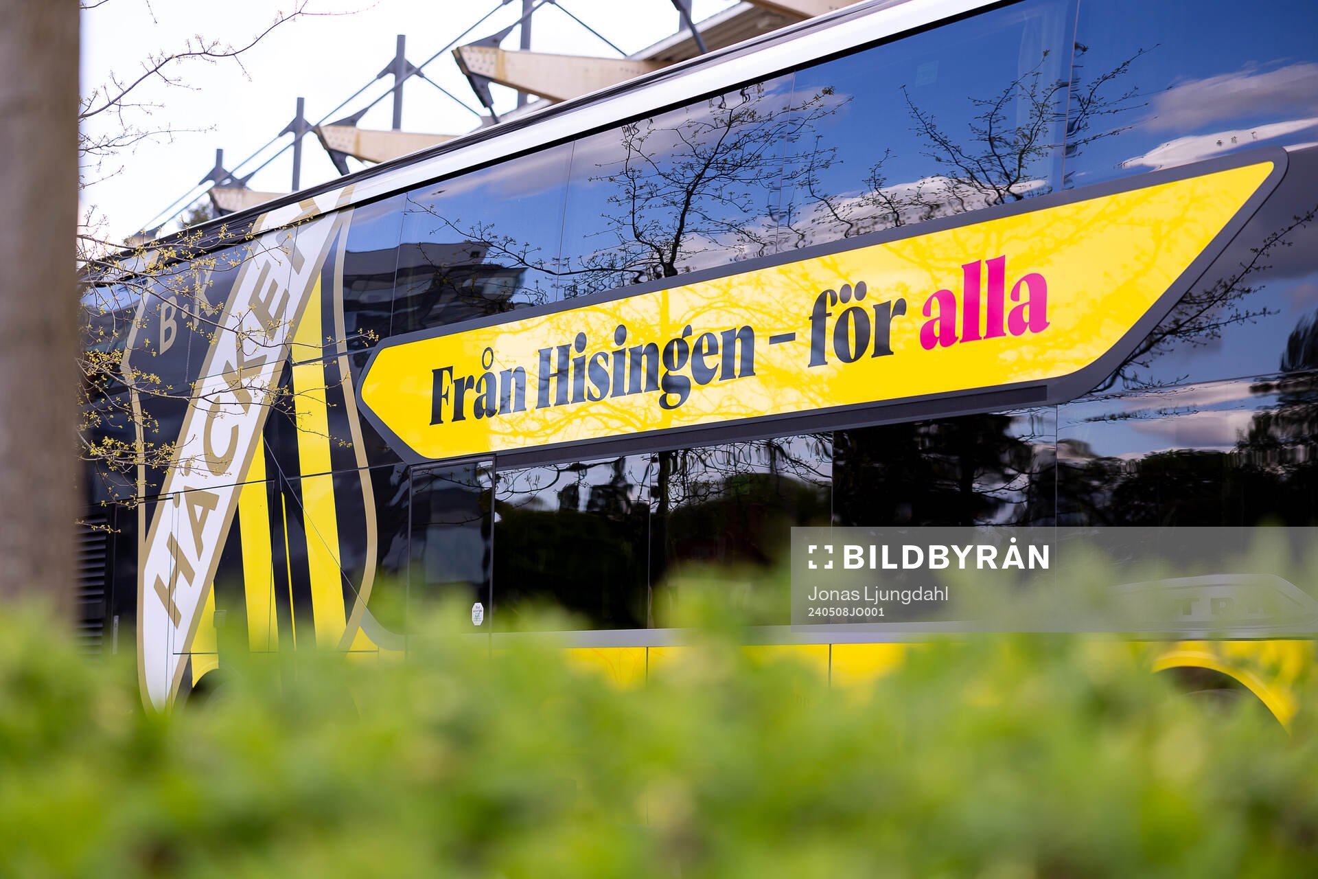Häckens spelarbuss