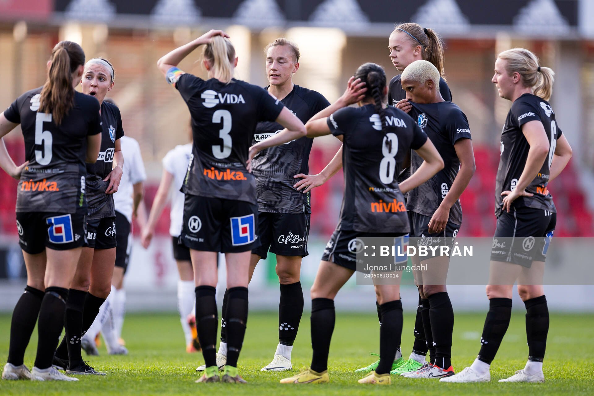 Växjö DFFs spelare deppar