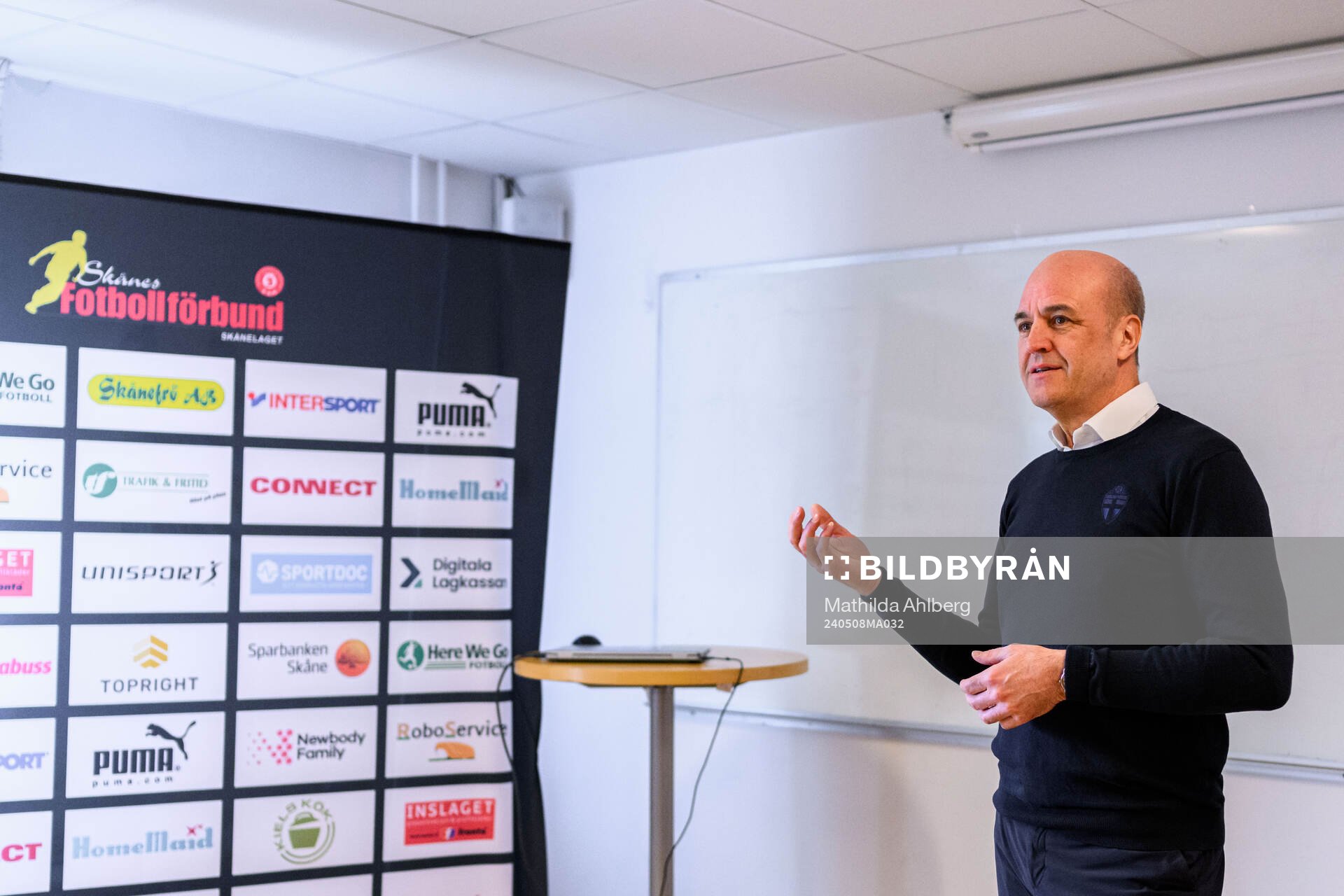 Fredrik Reinfeldt, Ordförande svenska fotbollsförbundet