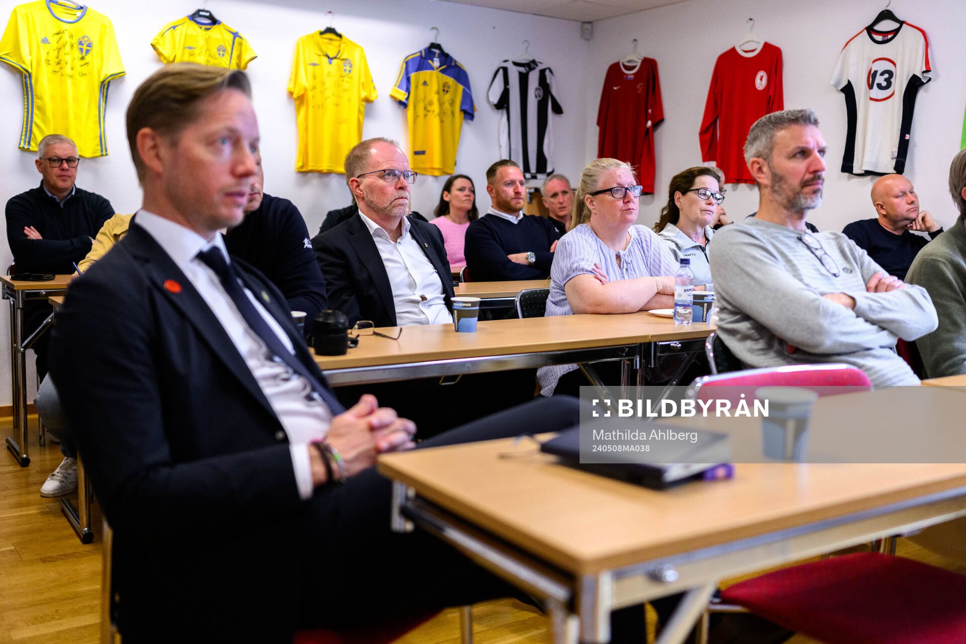 Anders Billström, Ordförande BK Häcken vid ett möte hos