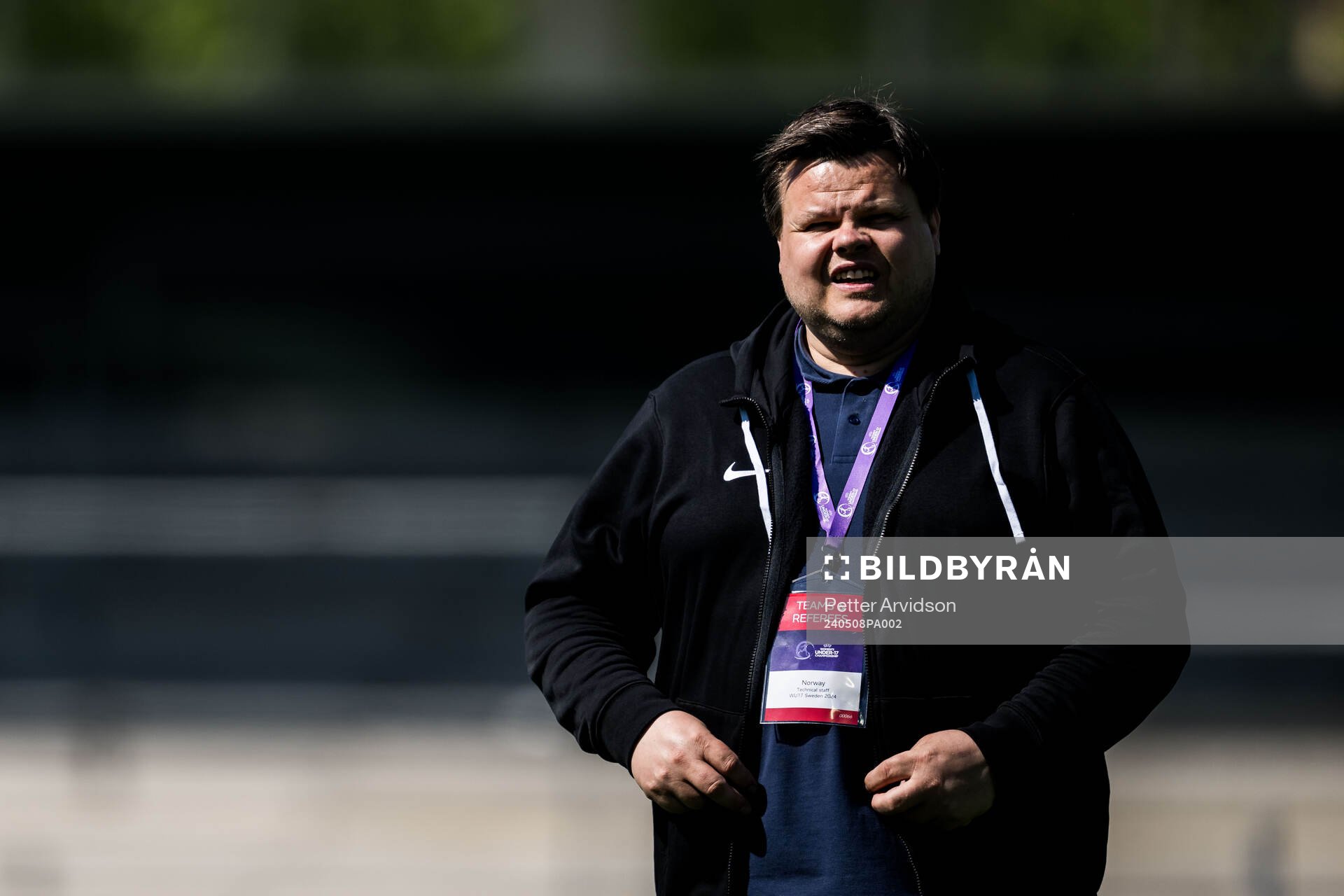 Head coach Børje Sørensen of Norway