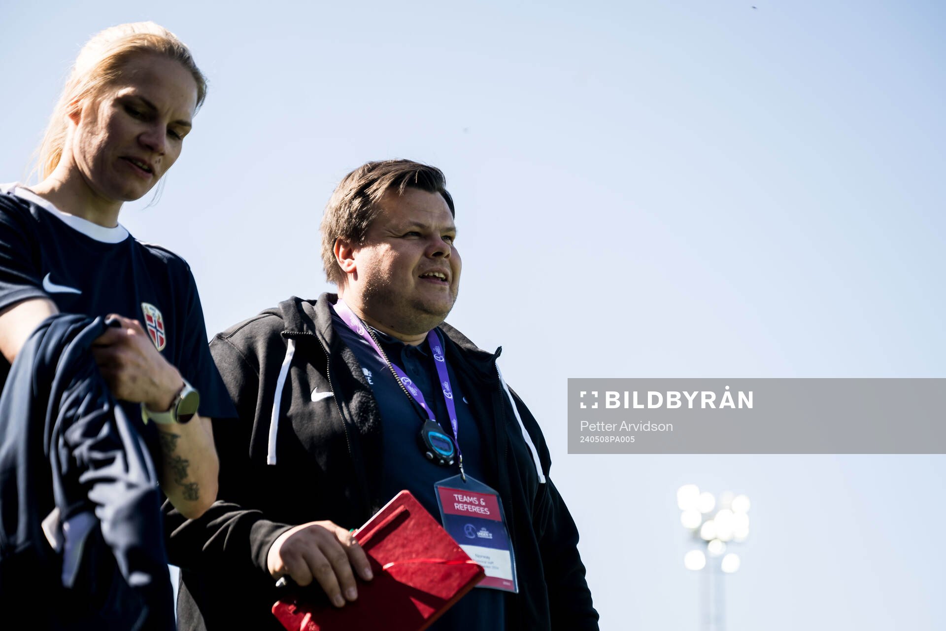 Head coach Børje Sørensen of Norway