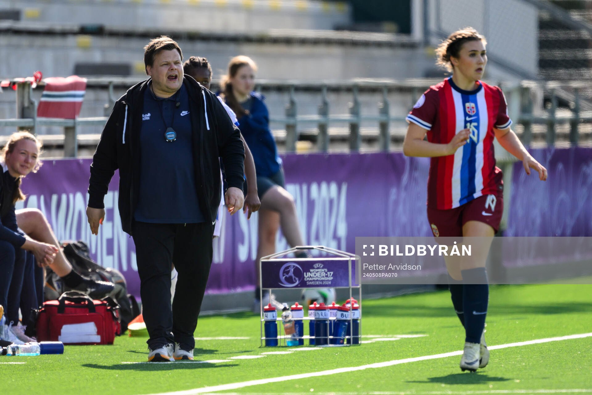 Head coach Børje Sørensen of Norway