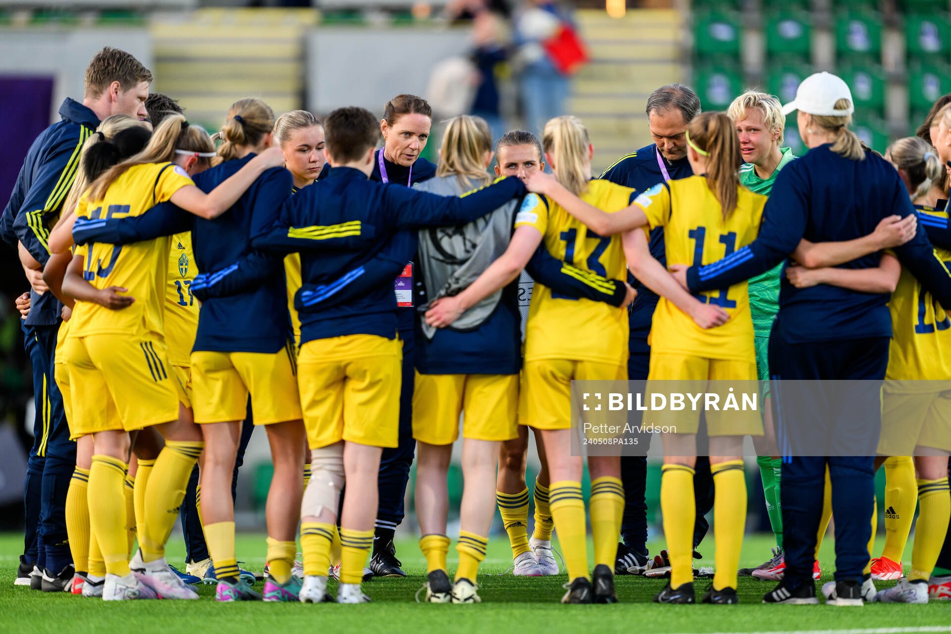 Head coach Lovisa Delby of Sweden