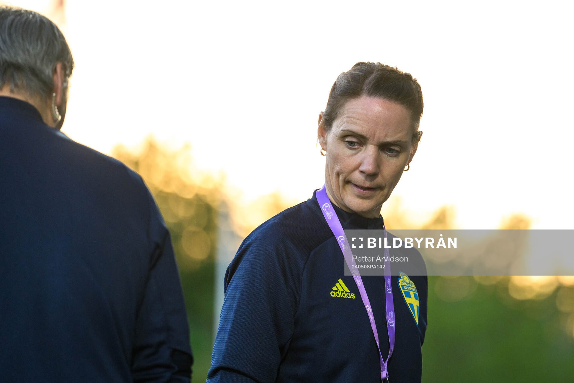 Head coach Lovisa Delby of Sweden