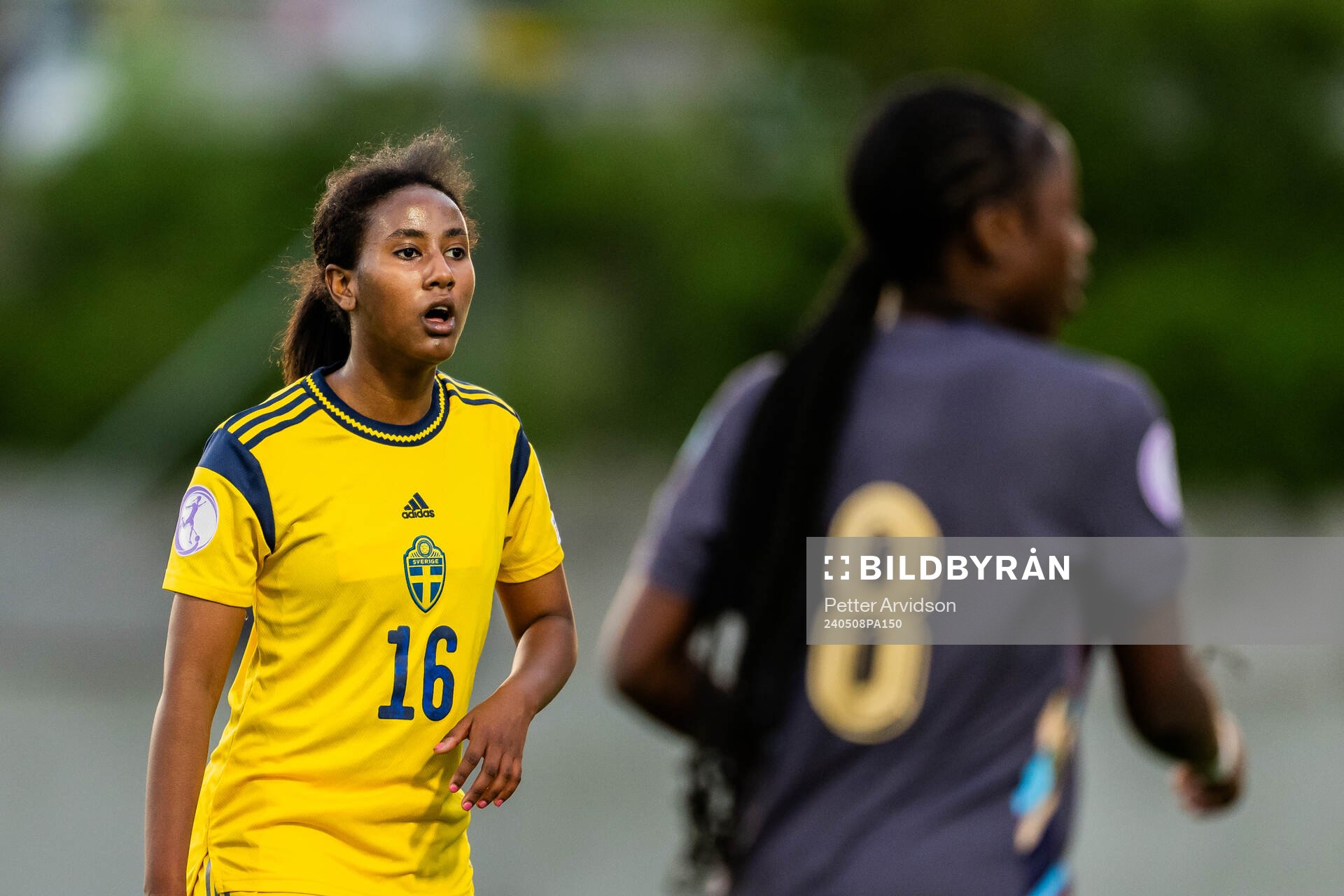 Saron Berhe of Sweden