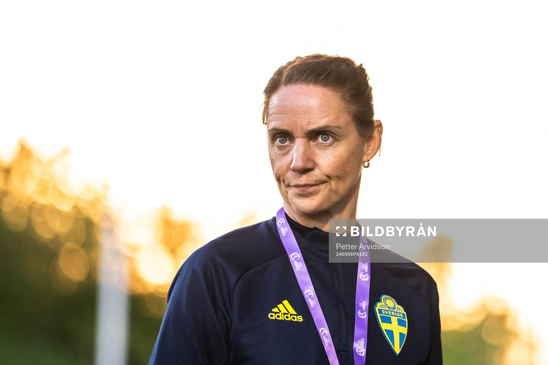 Head coach Lovisa Delby of Sweden