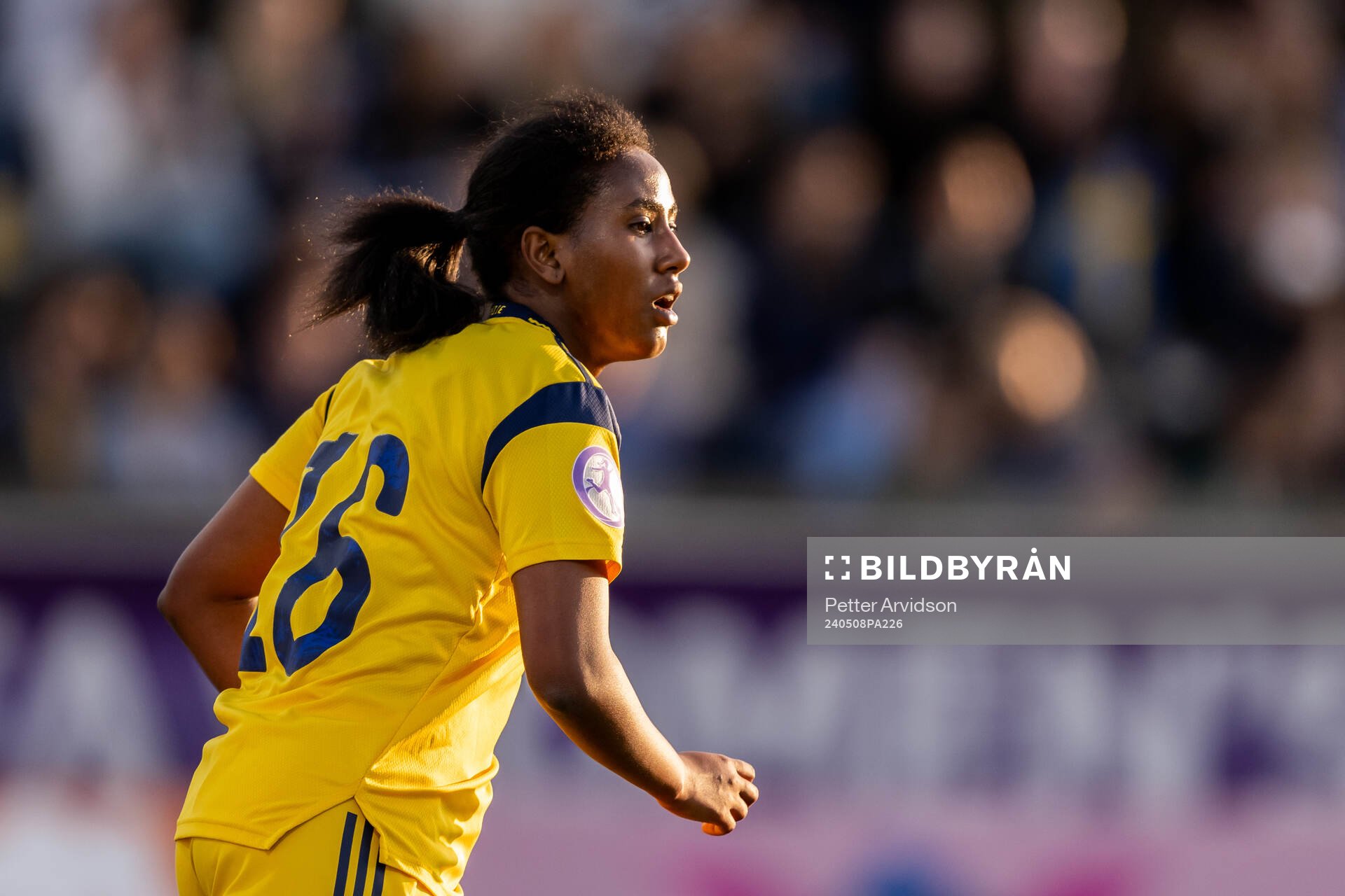 Saron Berhe of Sweden