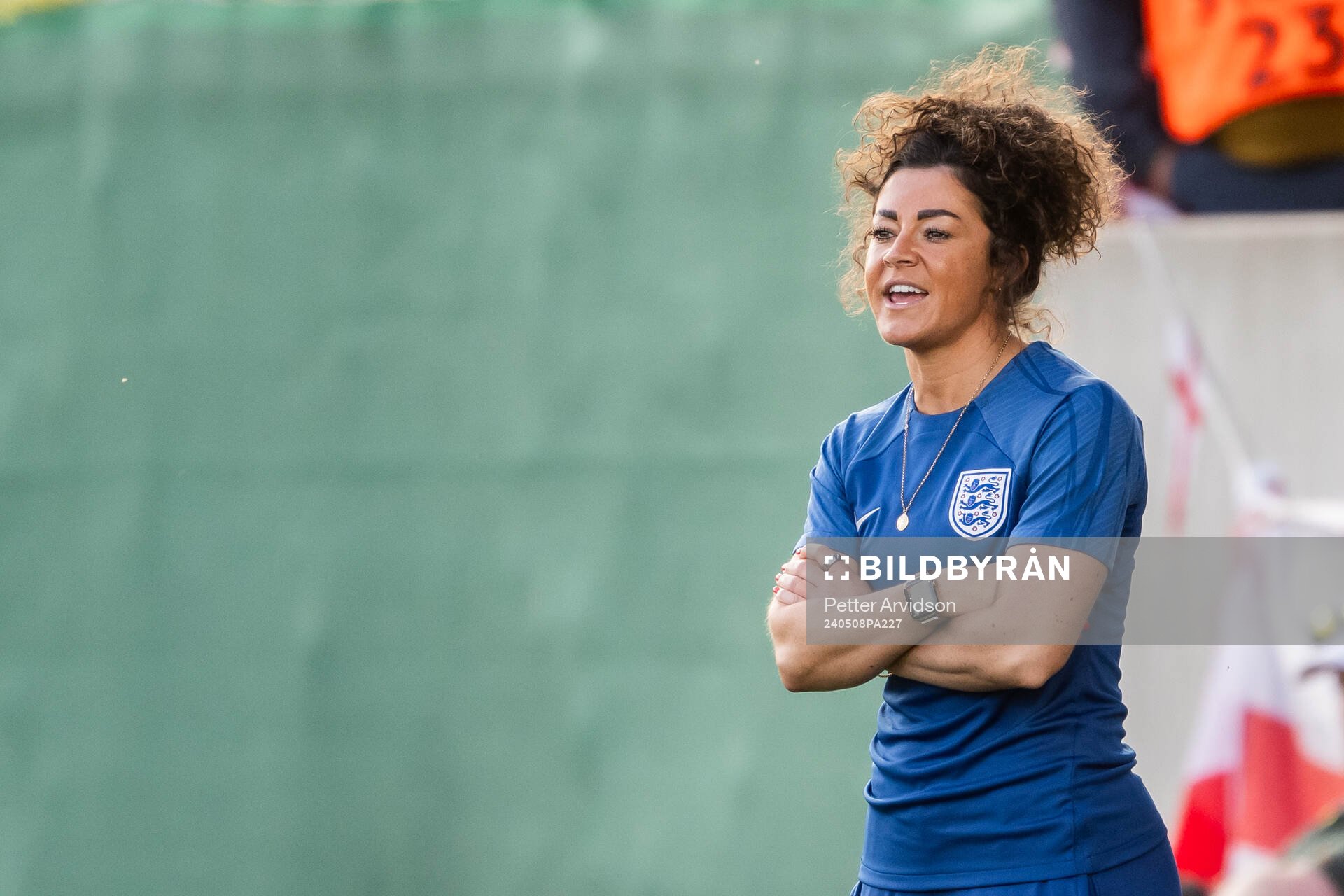 Head coach Natalie Henderson of England
