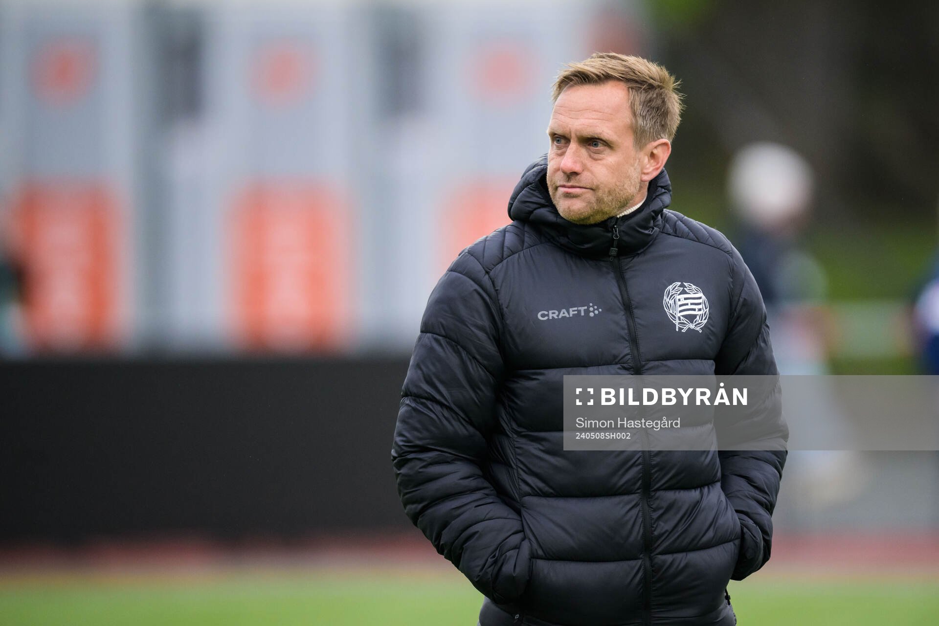 Hammarbys tränare Martin Sjögren
