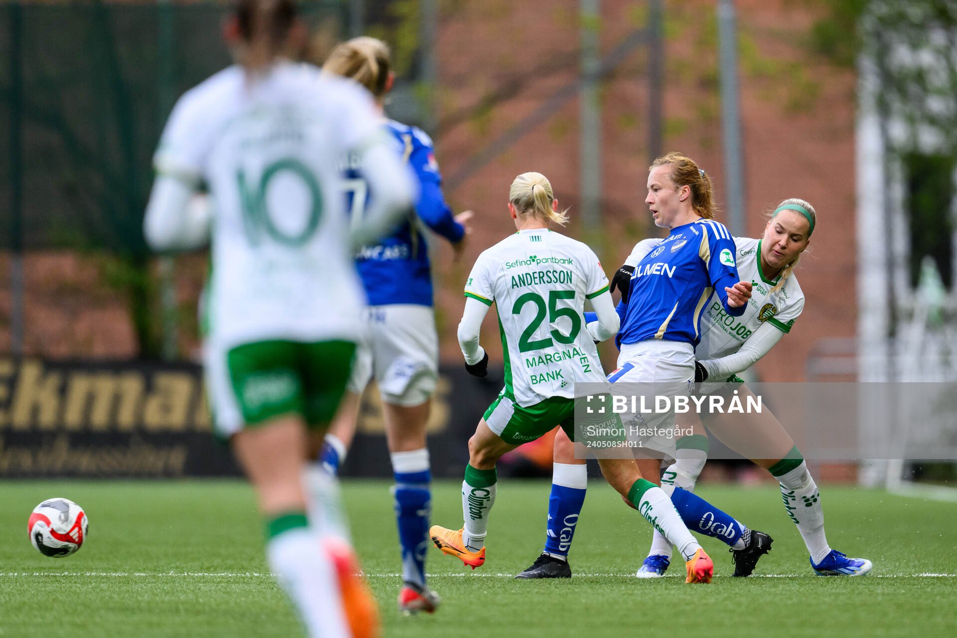 IFK Norrköpings Sara Kanutte Fornes och Hammarbys Eva
