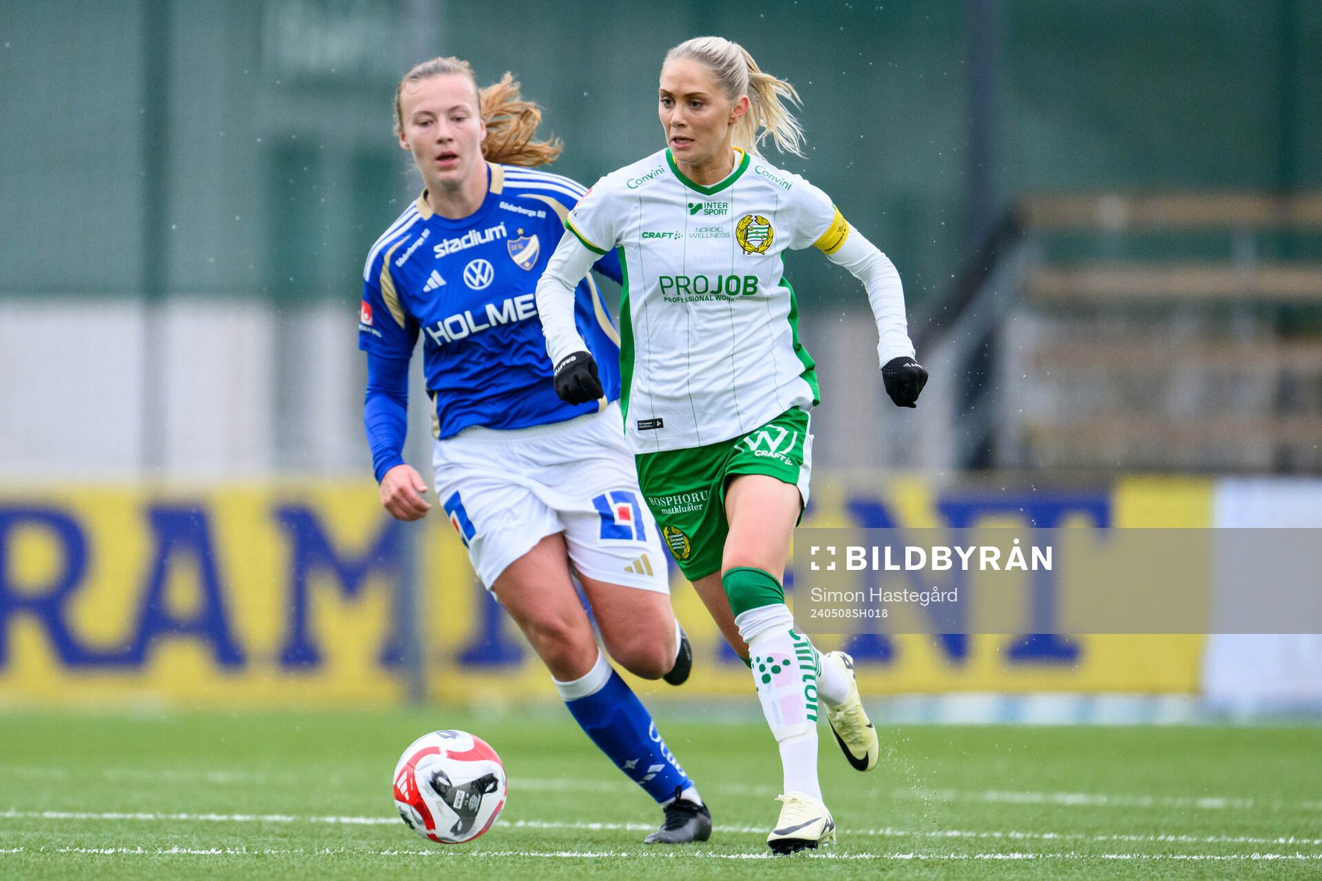 IFK Norrköpings Sara Kanutte Fornes och Hammarbys Alice