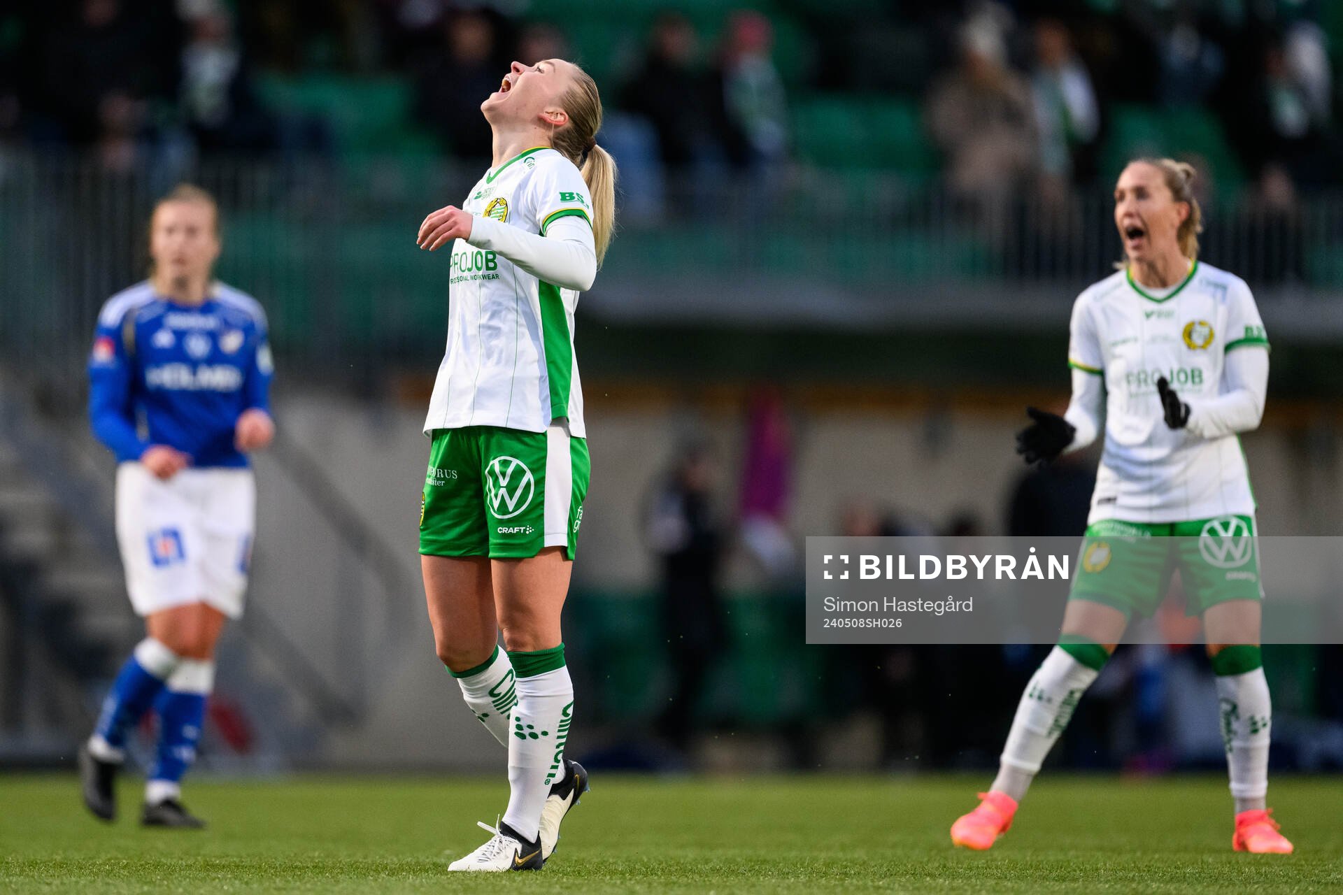 Hammarbys Anna Jøsendal deppar