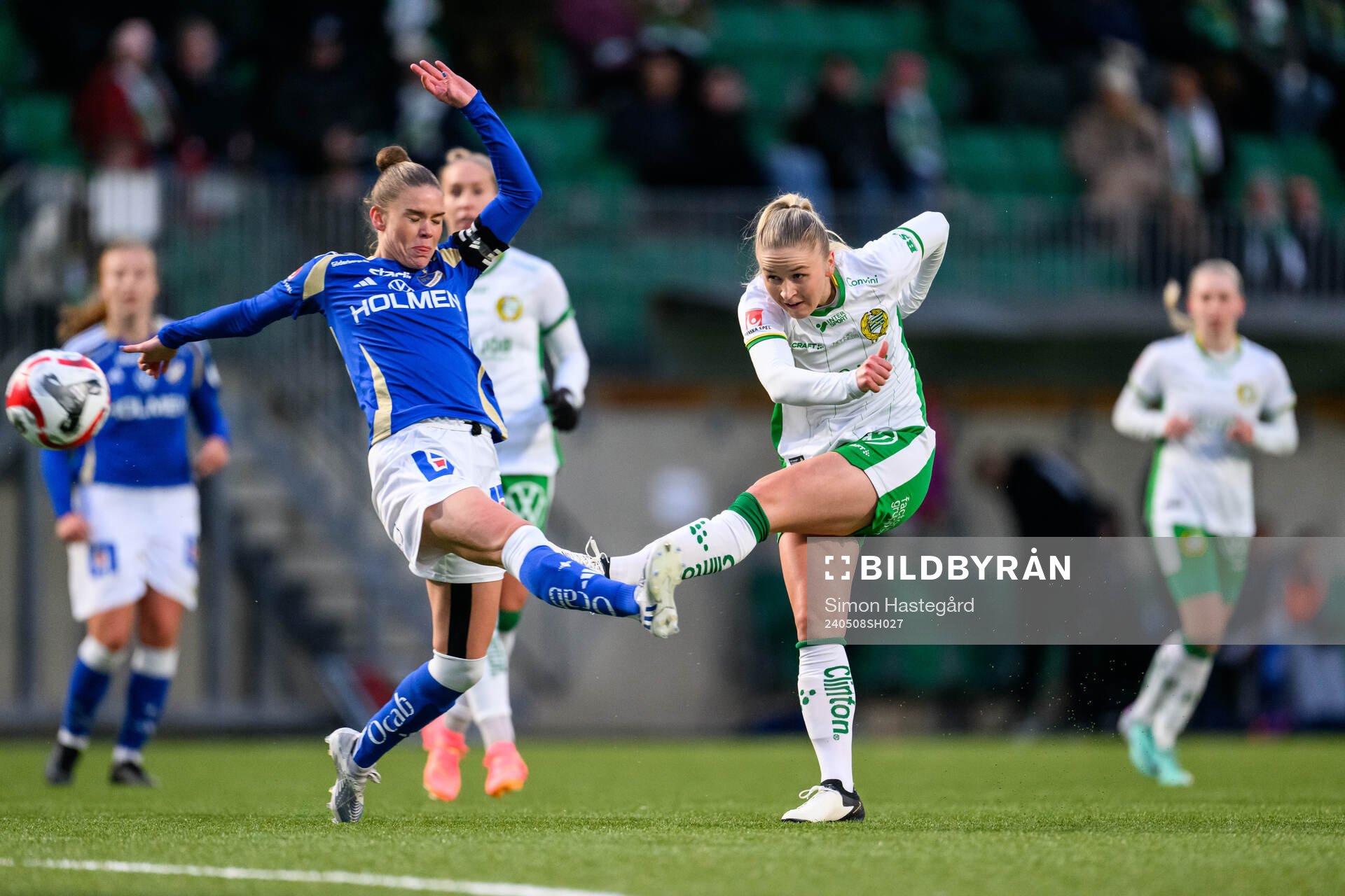 IFK Norrköpings My Cato och Hammarbys Anna Jøsendal