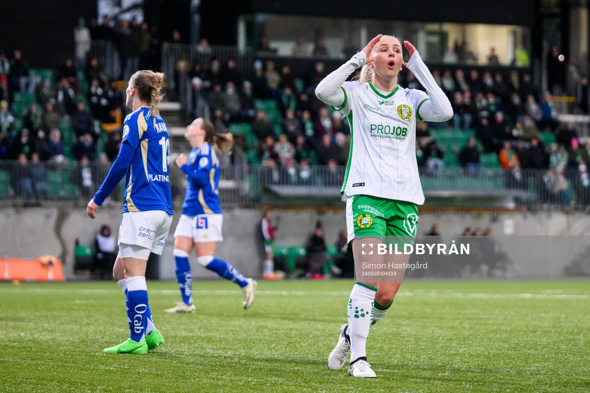 Hammarbys Anna Jøsendal deppar