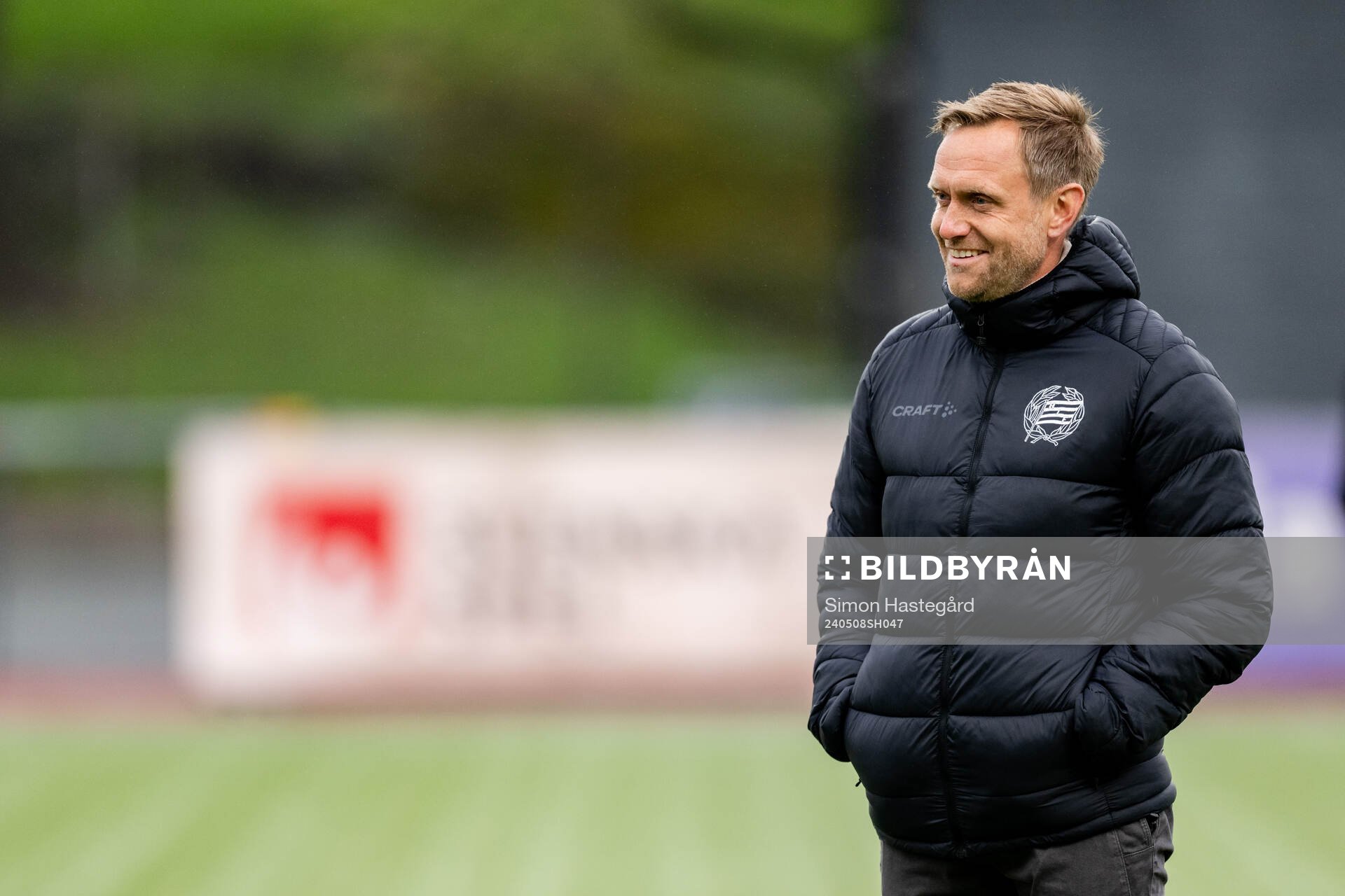 Hammarbys tränare Martin Sjögren