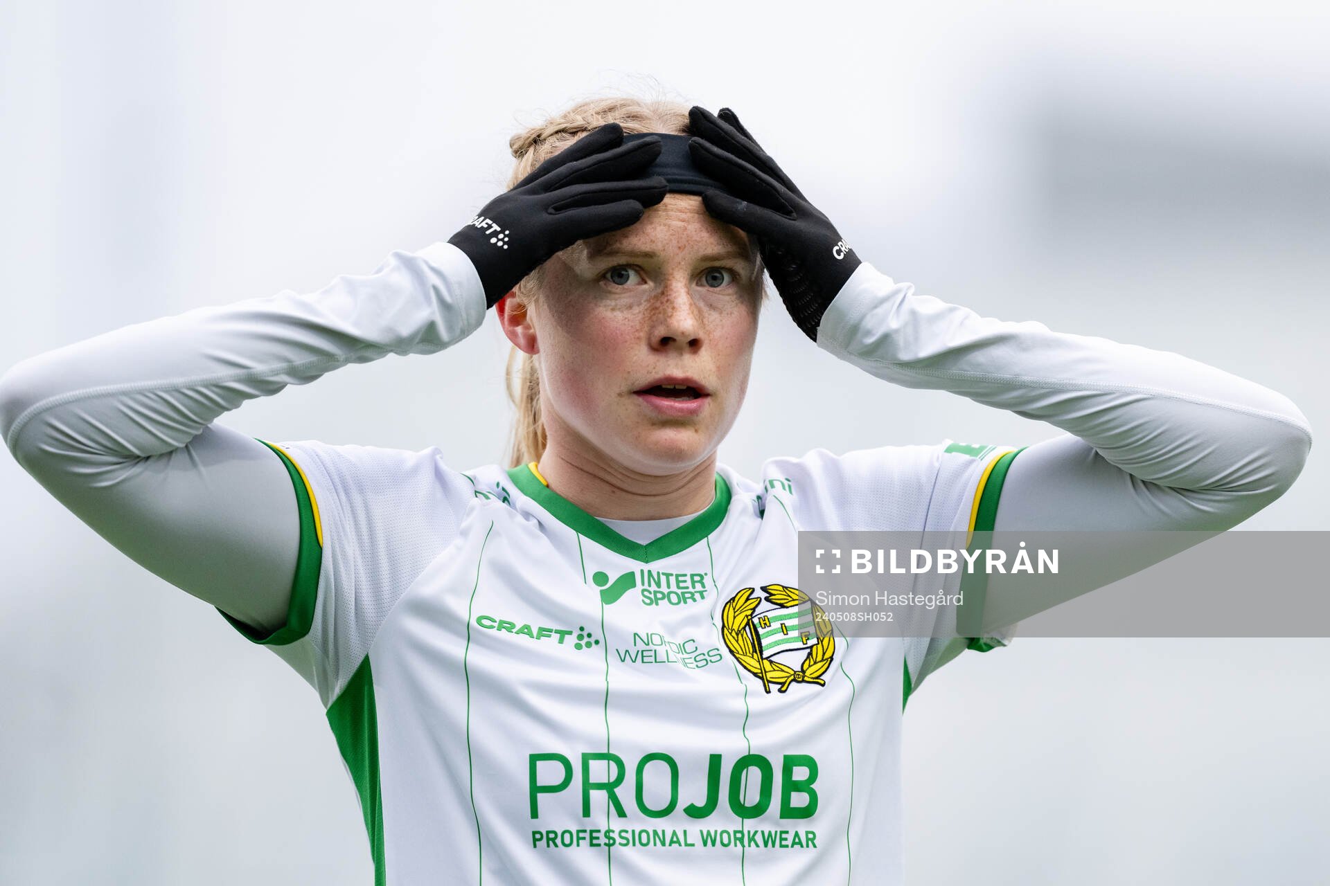 Hammarbys Julie Blakstad deppar