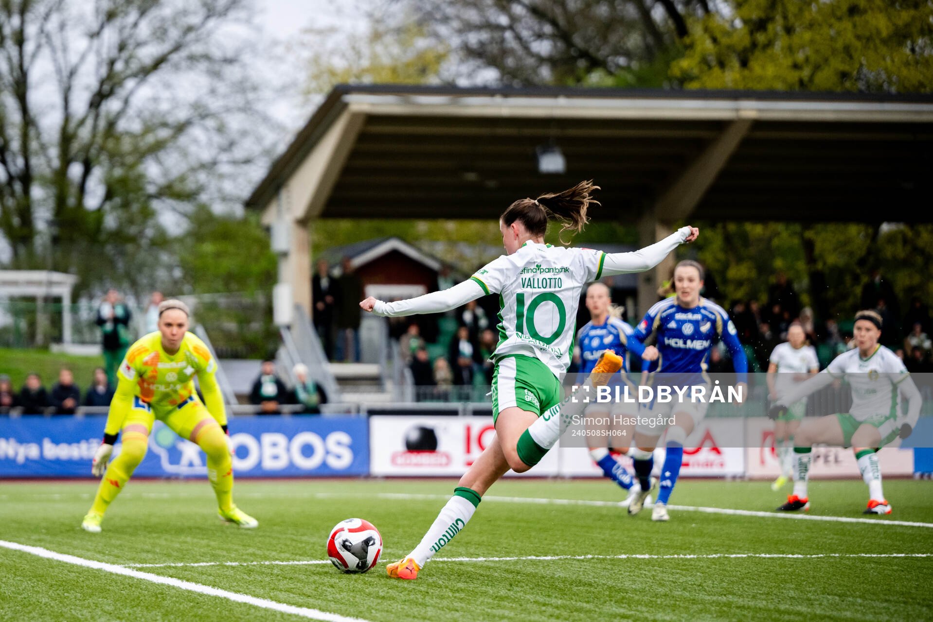 Hammarbys Smilla Vallotto gör 1-0