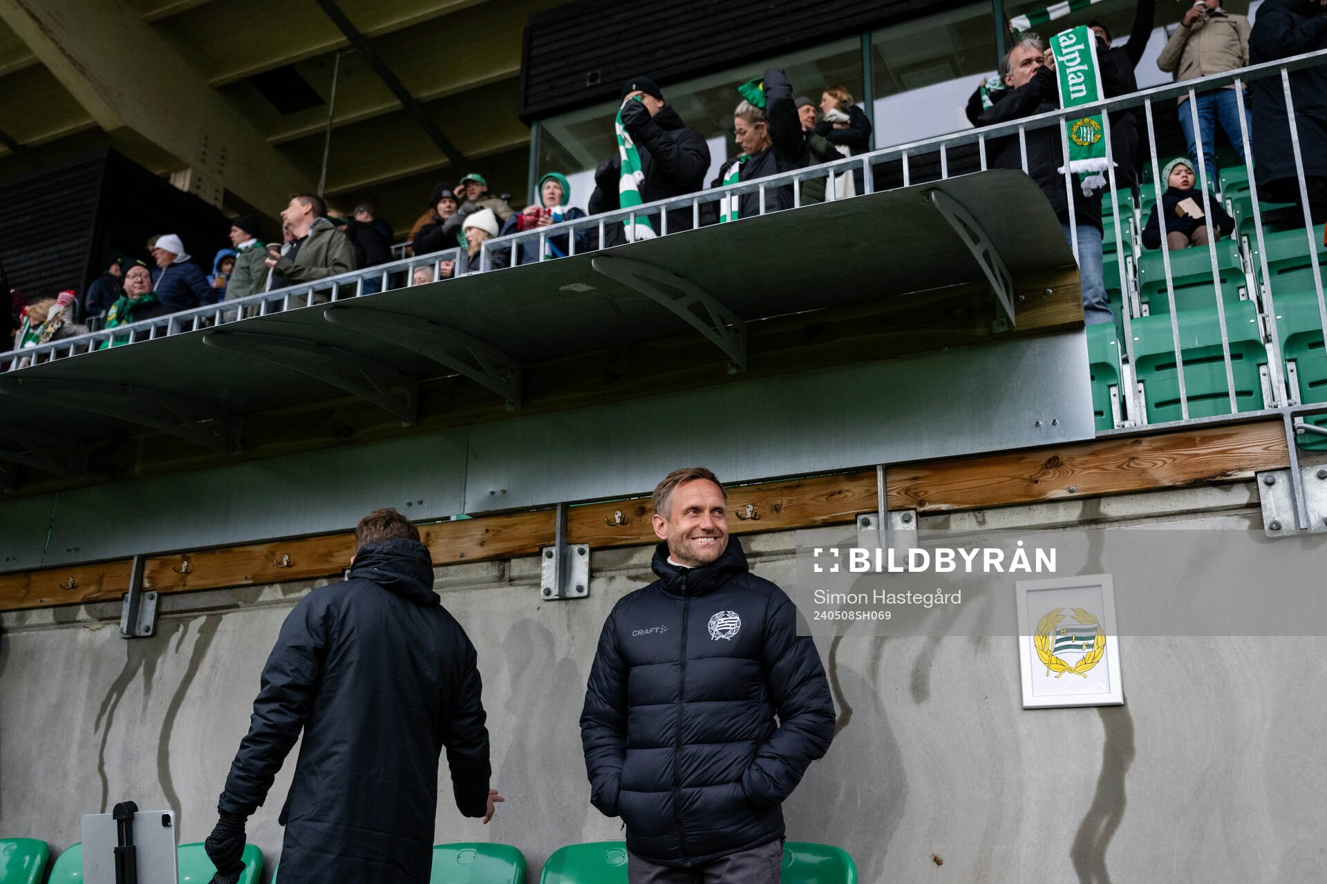 Hammarbys tränare Martin Sjögren