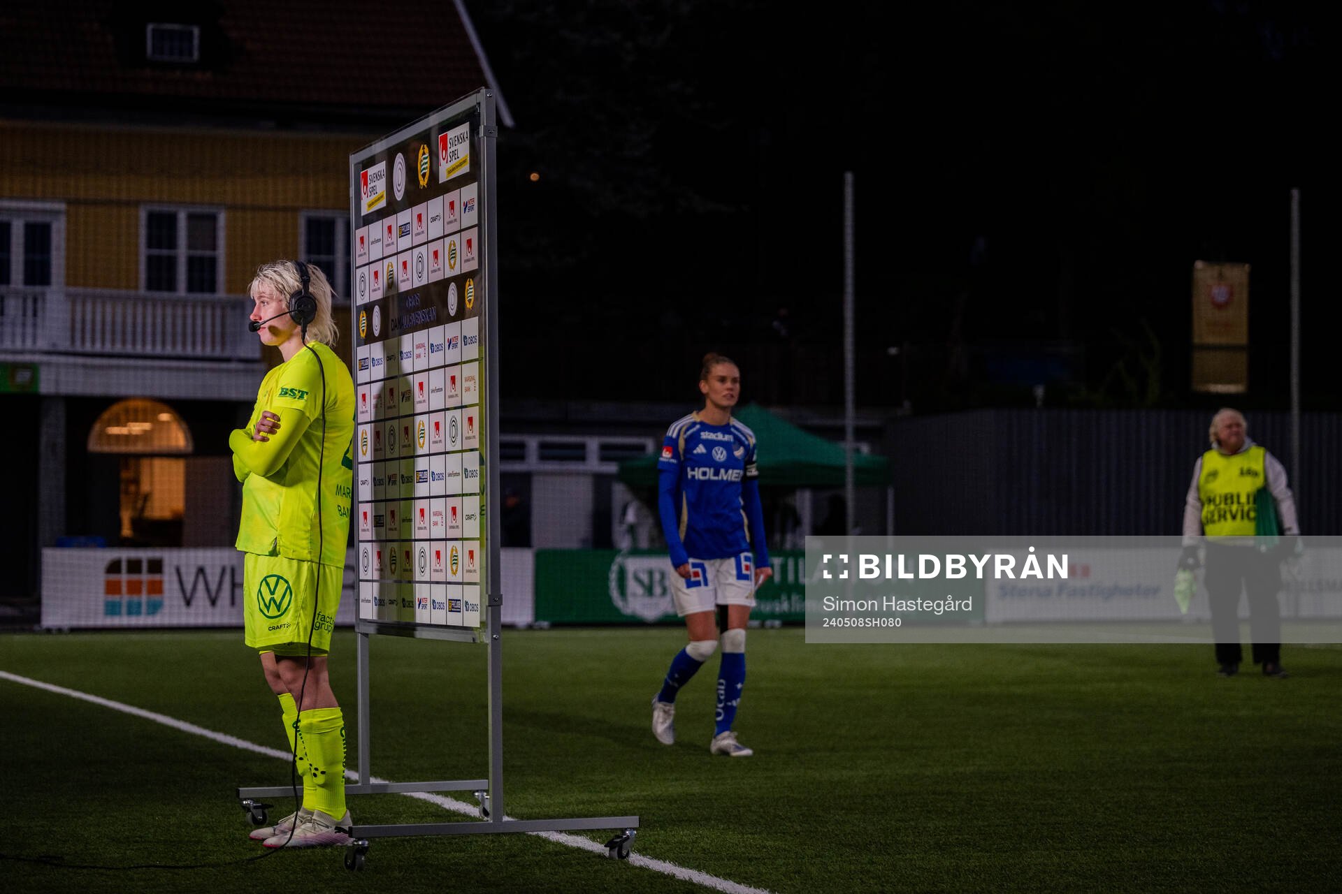 Hammarby målvakt Moa Edrud