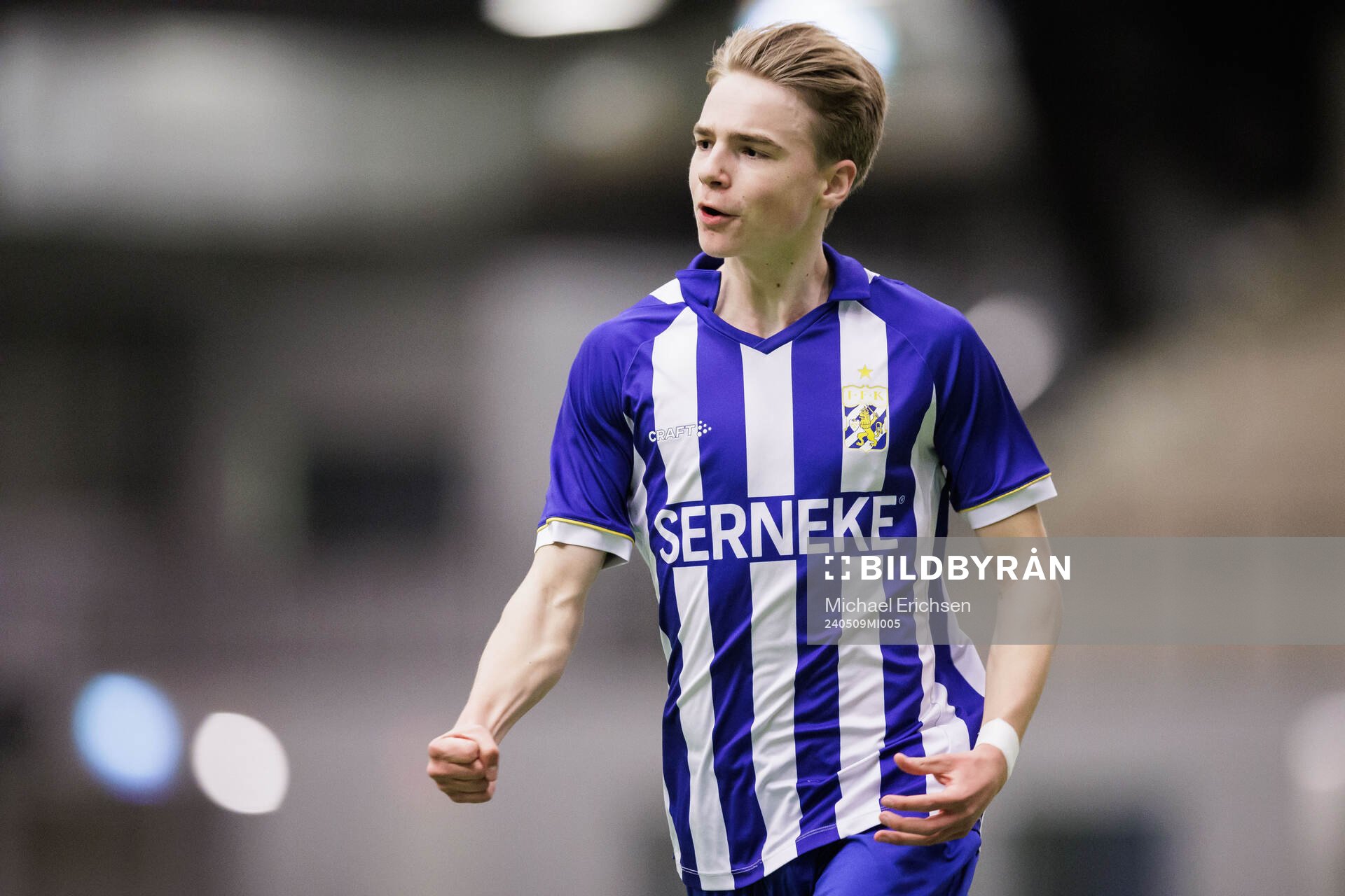 IFK Göteborgs Wilmer Henriksson jublar